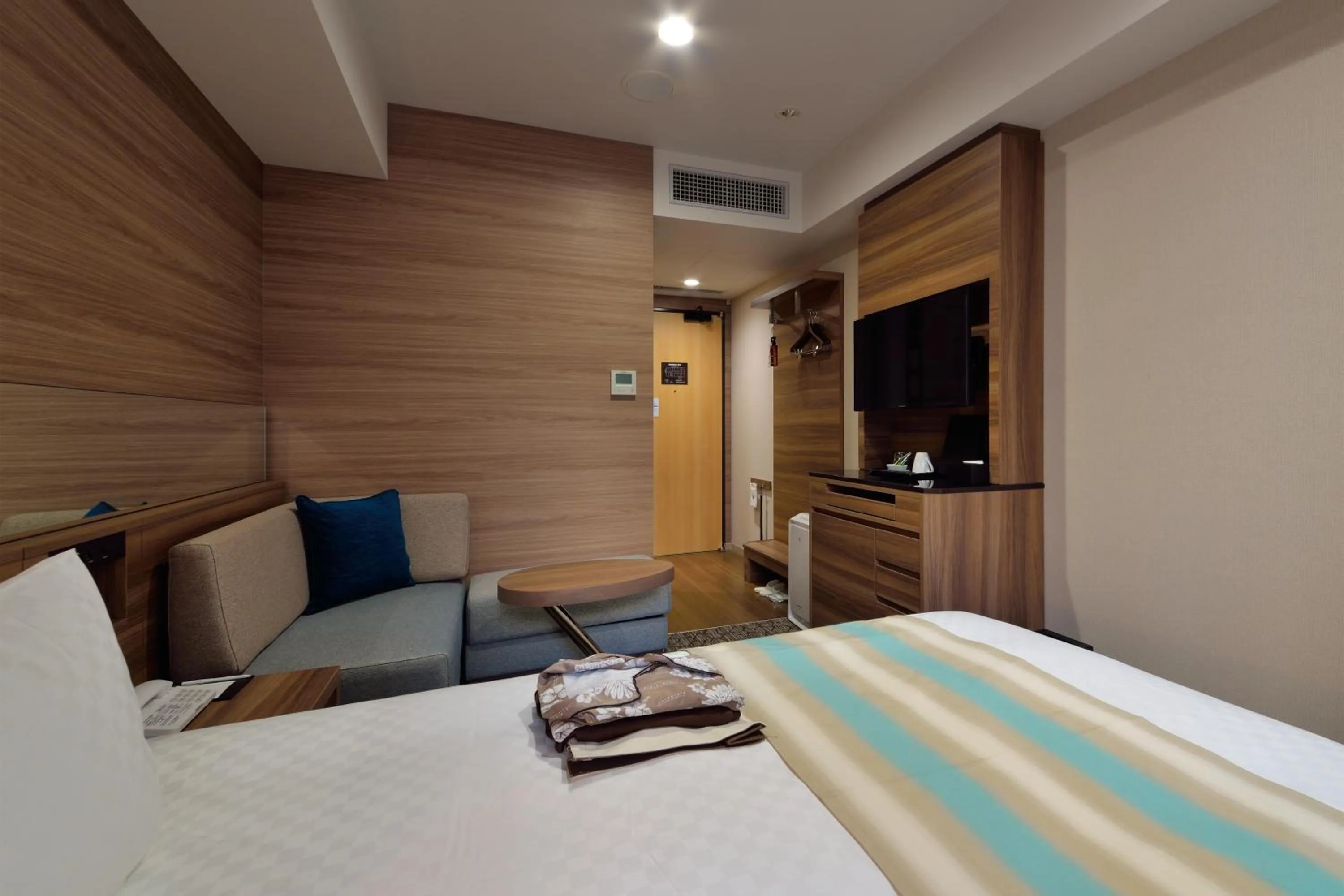 Photo of the whole room, Bed in Almont Hotel Naha Kenchomae