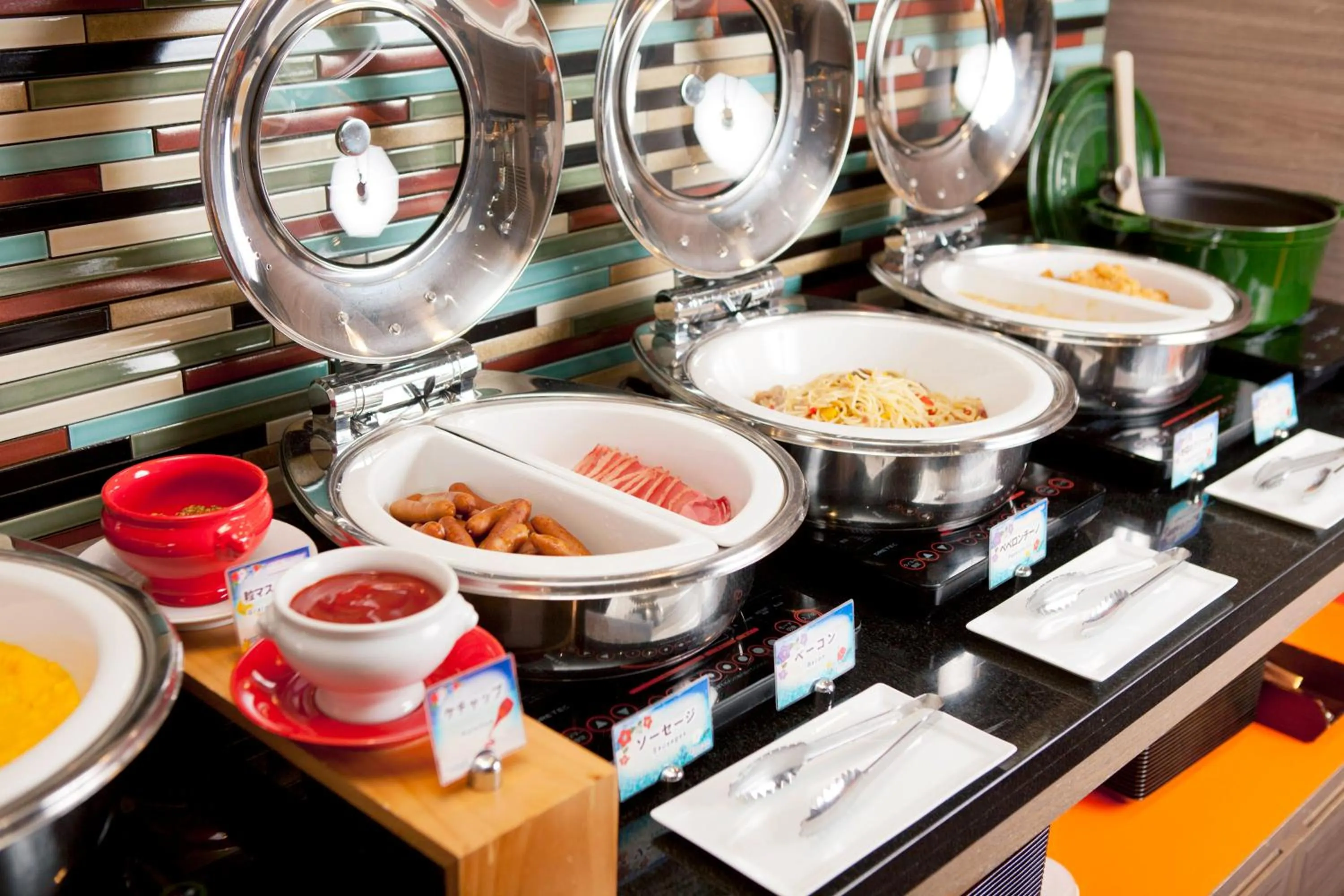 Food close-up in Almont Hotel Naha Kenchomae