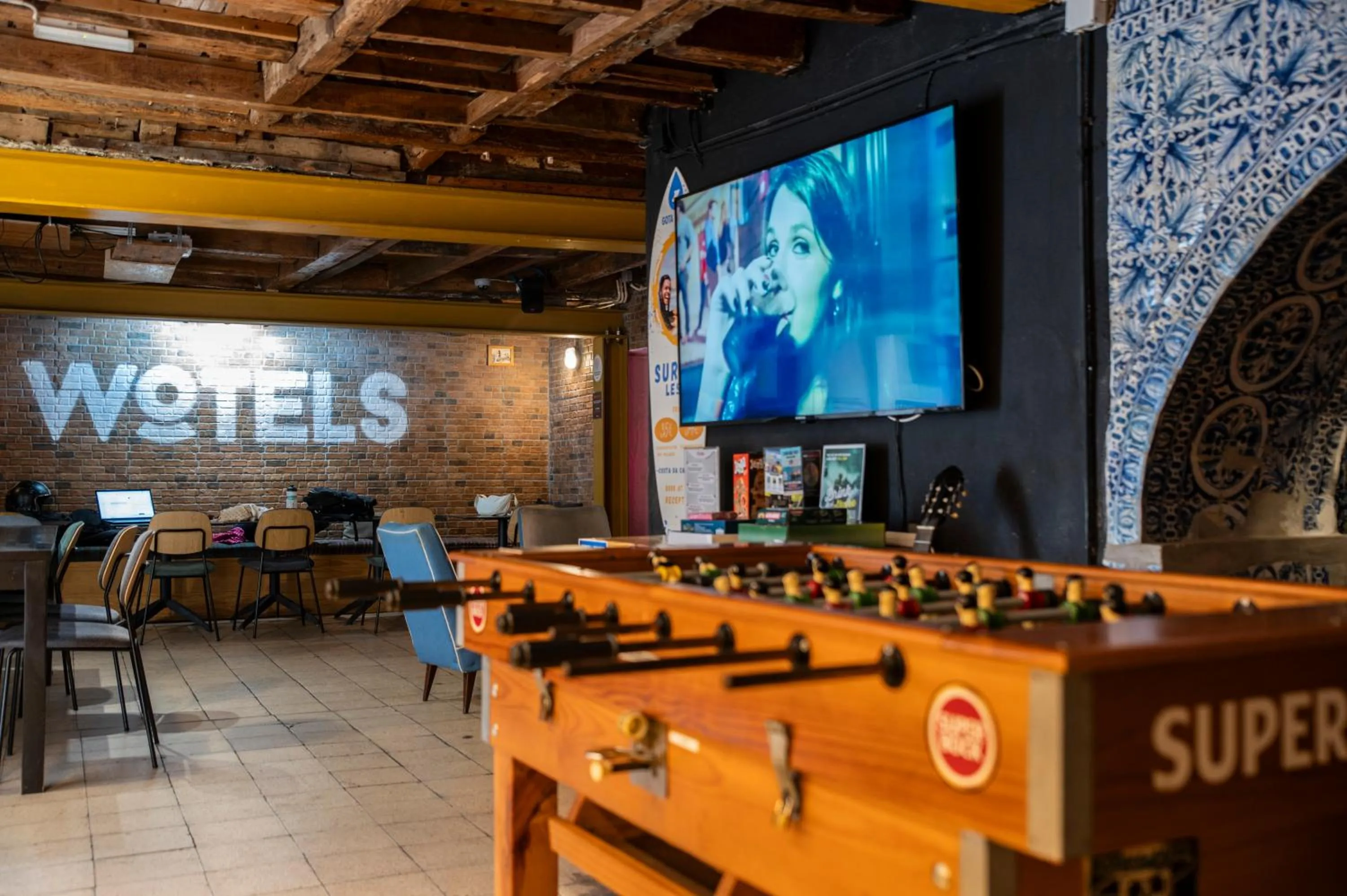 Communal lounge/ TV room in WOT New Lisbon Social