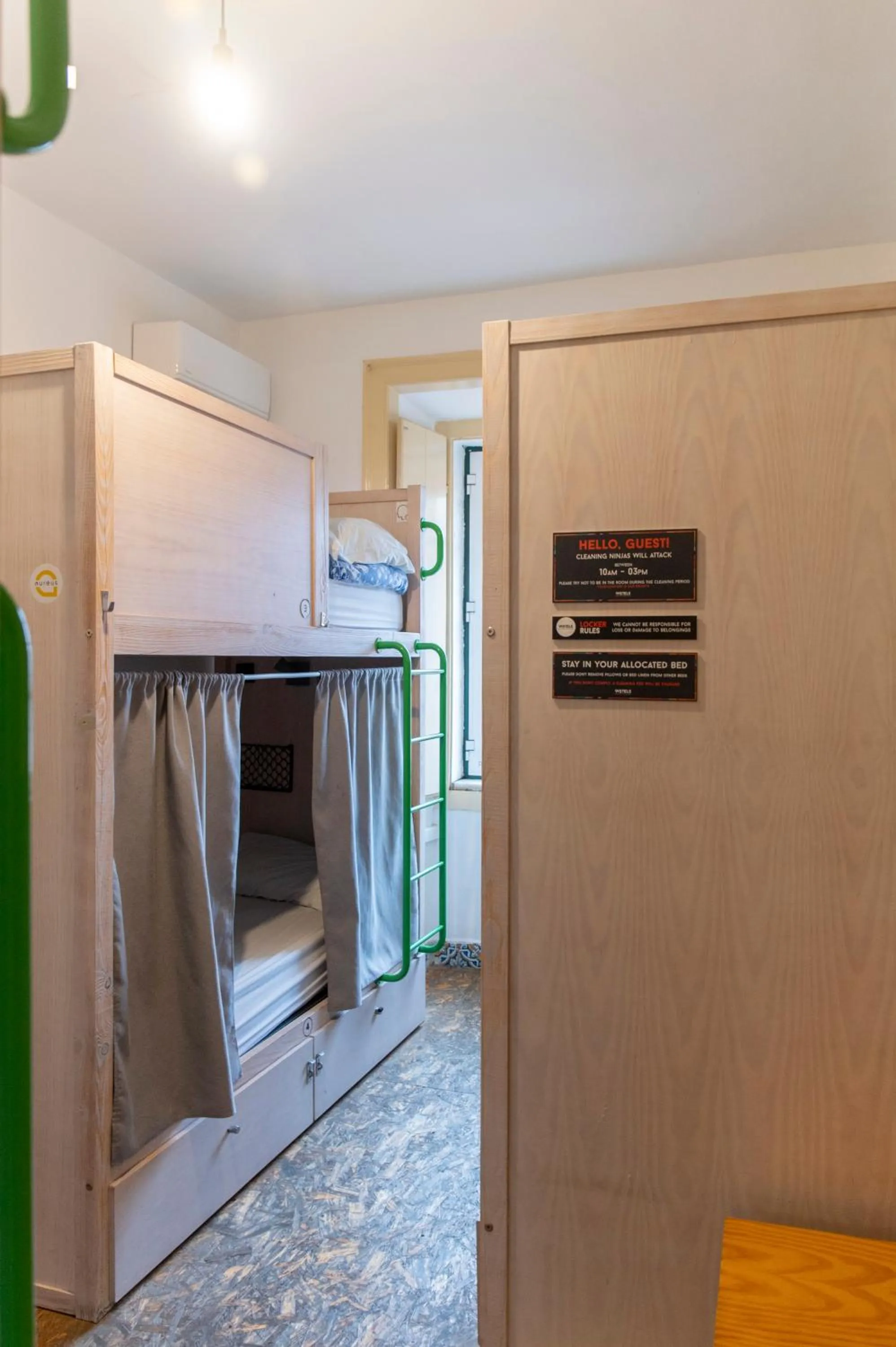 bunk bed in WOT New Lisbon Social