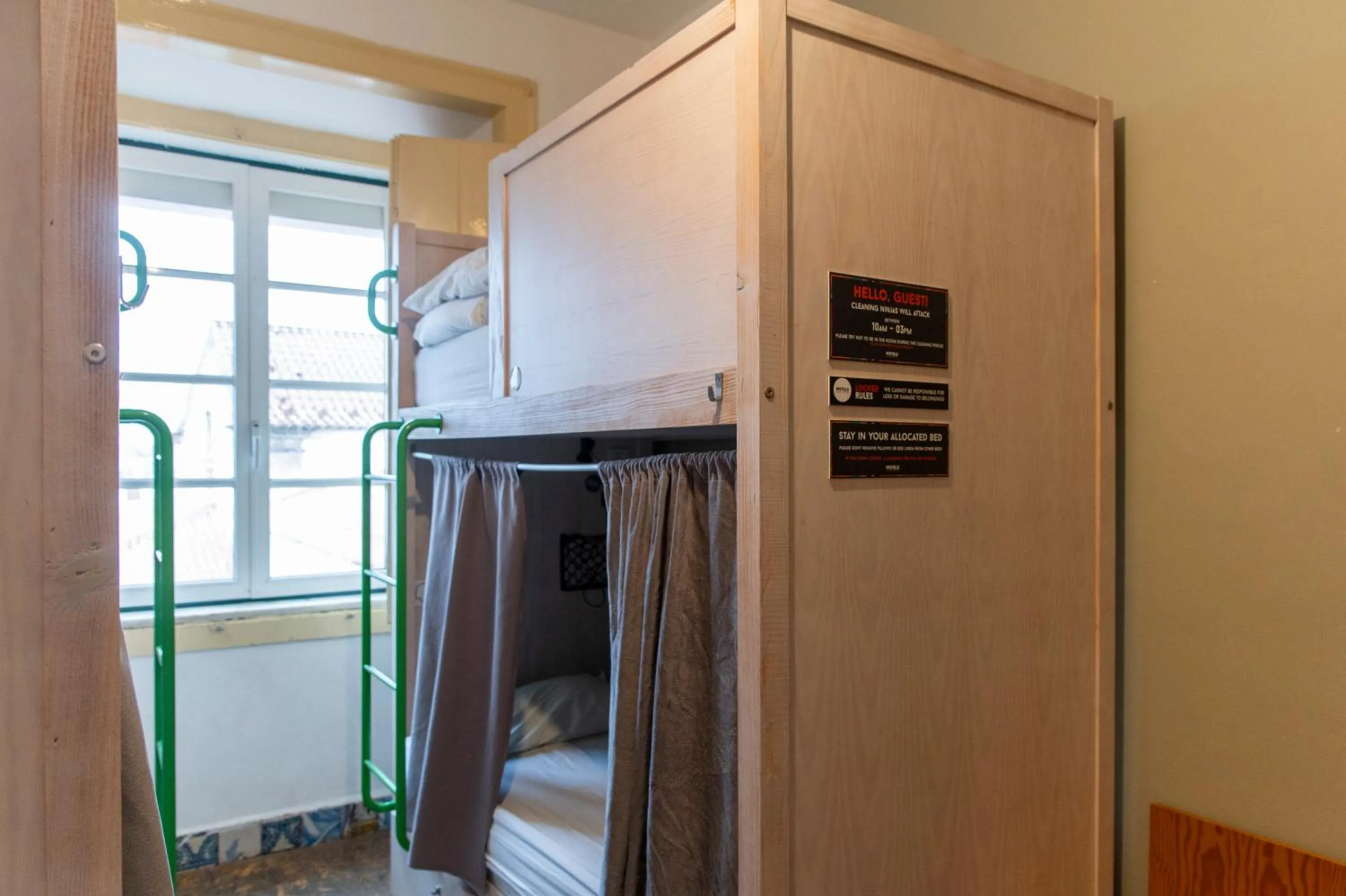 bunk bed in WOT New Lisbon Social