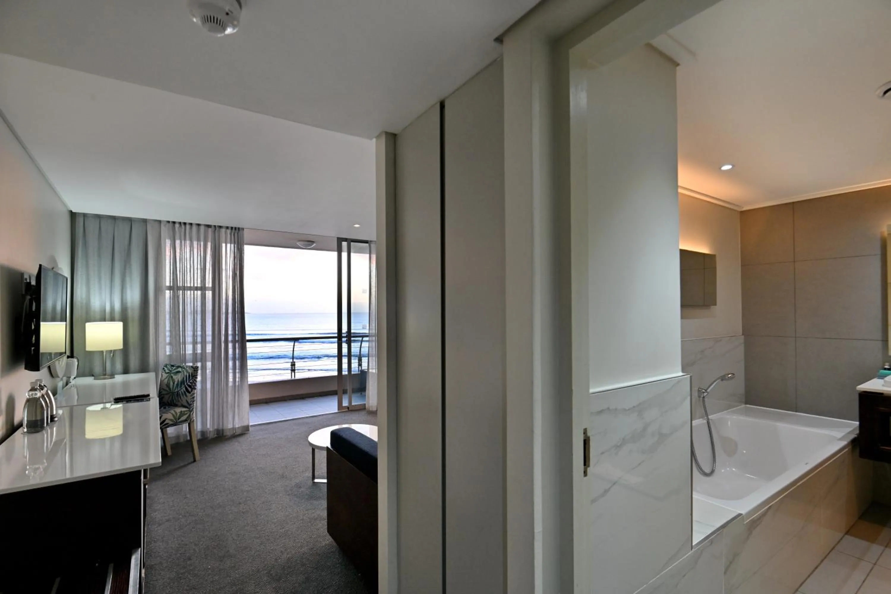 Bed in Lagoon Beach Hotel & Spa