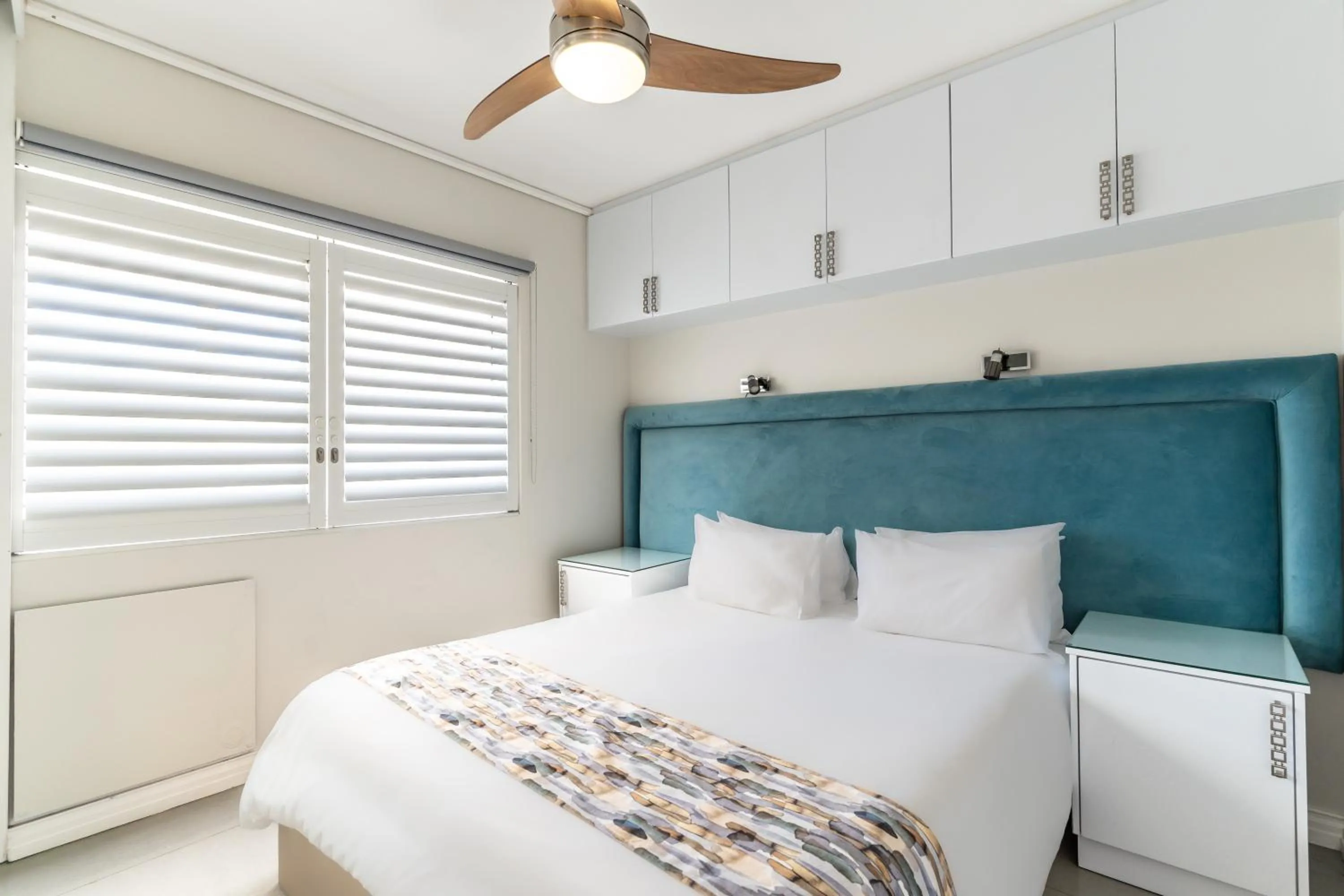 Bed in Lagoon Beach Hotel & Spa