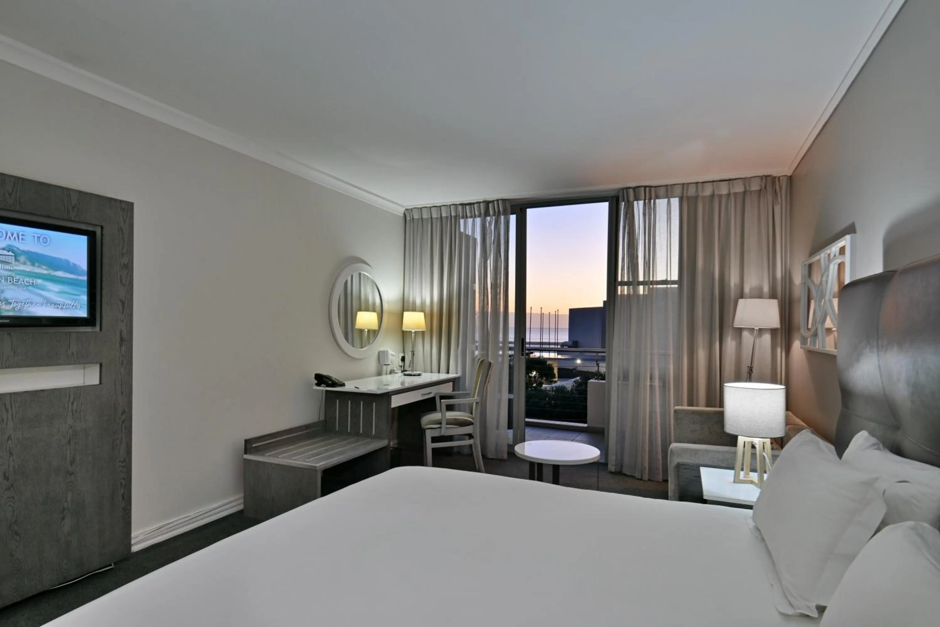 Bed in Lagoon Beach Hotel & Spa