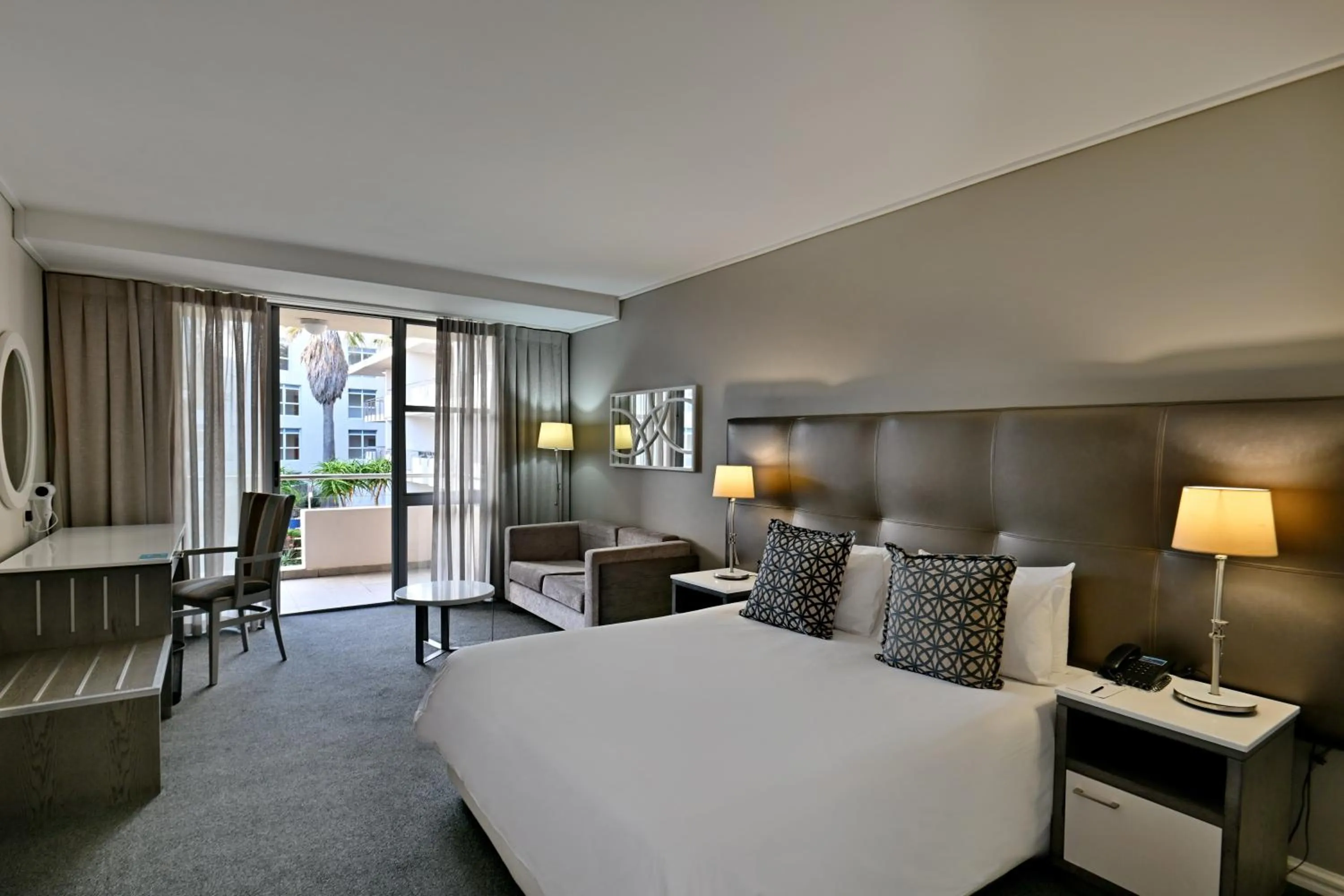 Bed in Lagoon Beach Hotel & Spa