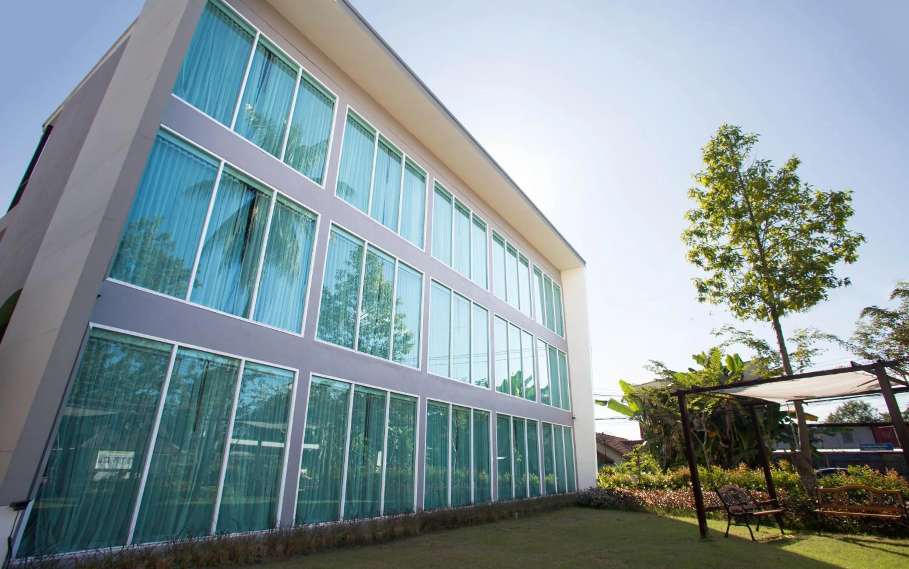 Property building in A Hotel Simply