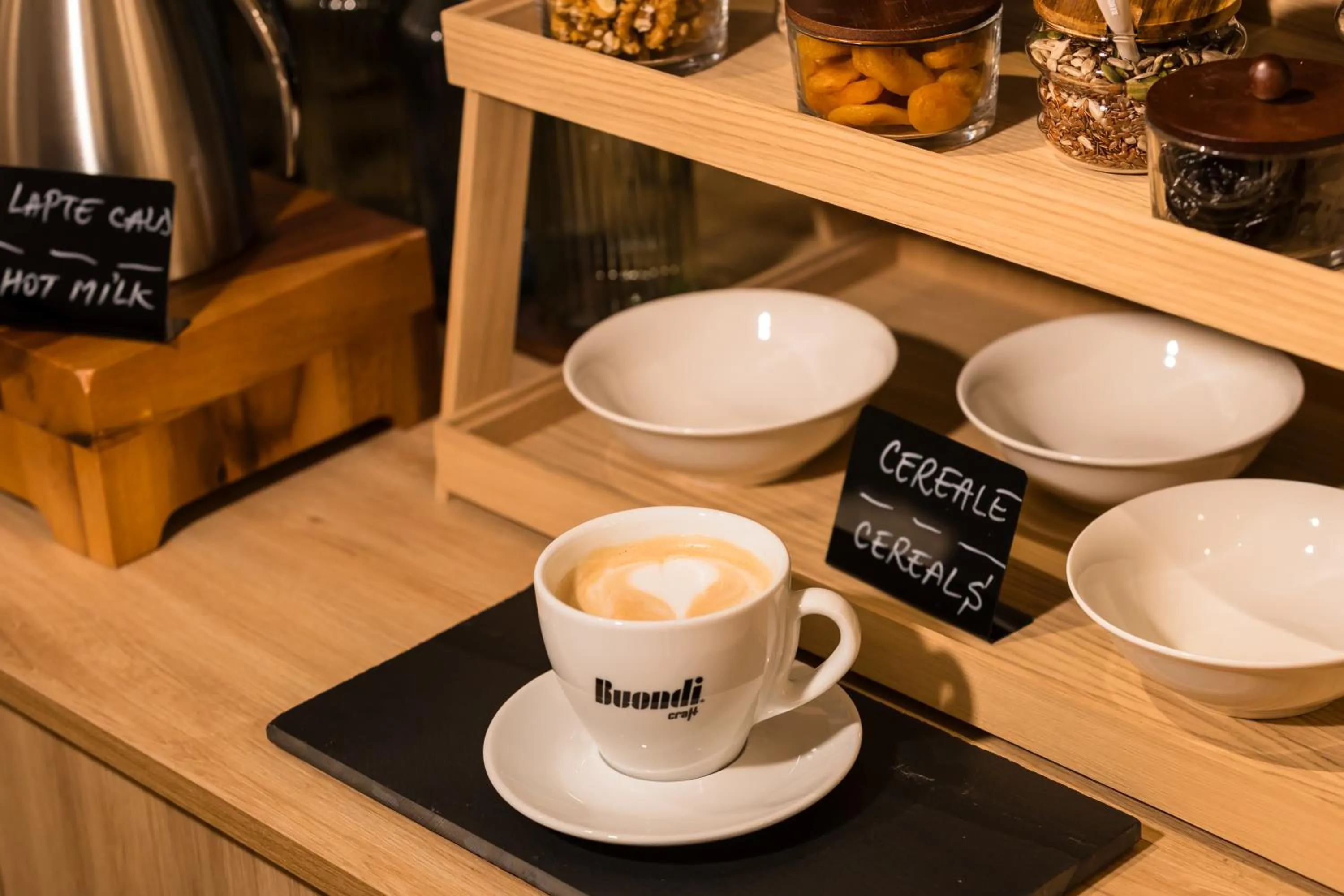 Buffet breakfast in Mercure Bucharest Cantemir