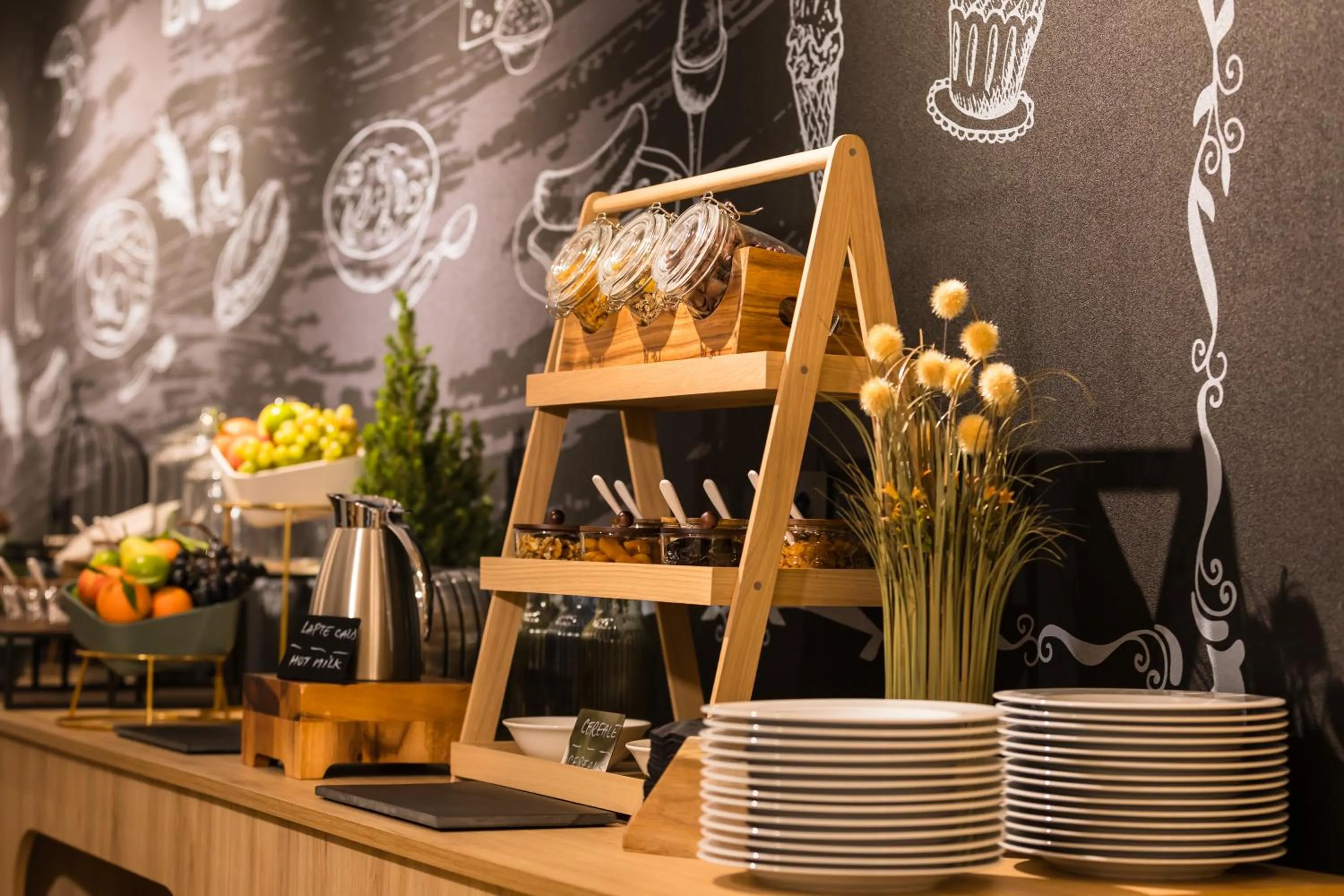 Buffet breakfast in Mercure Bucharest Cantemir