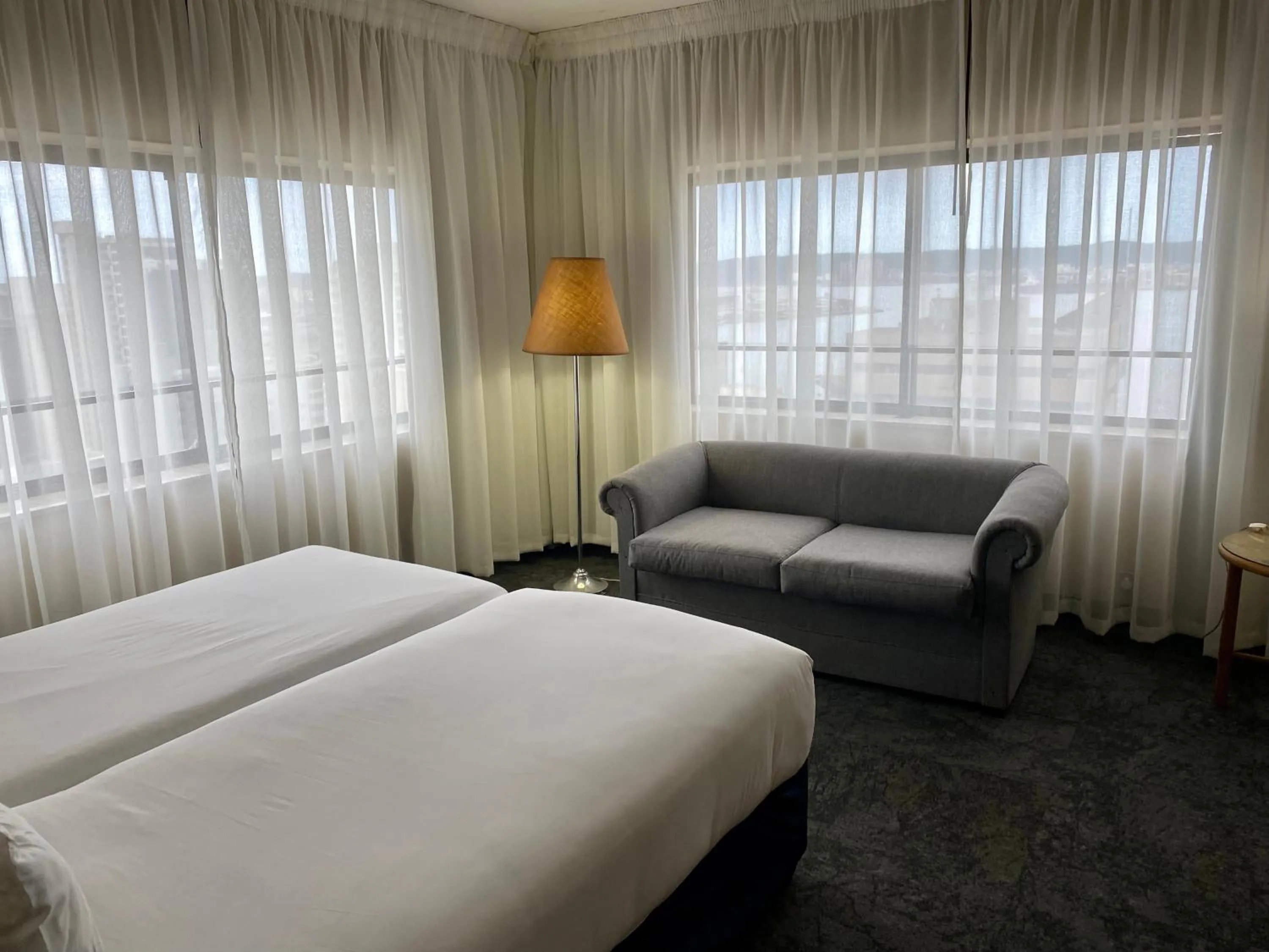 Bed in The Royal Hotel by Coastlands Hotels & Resorts