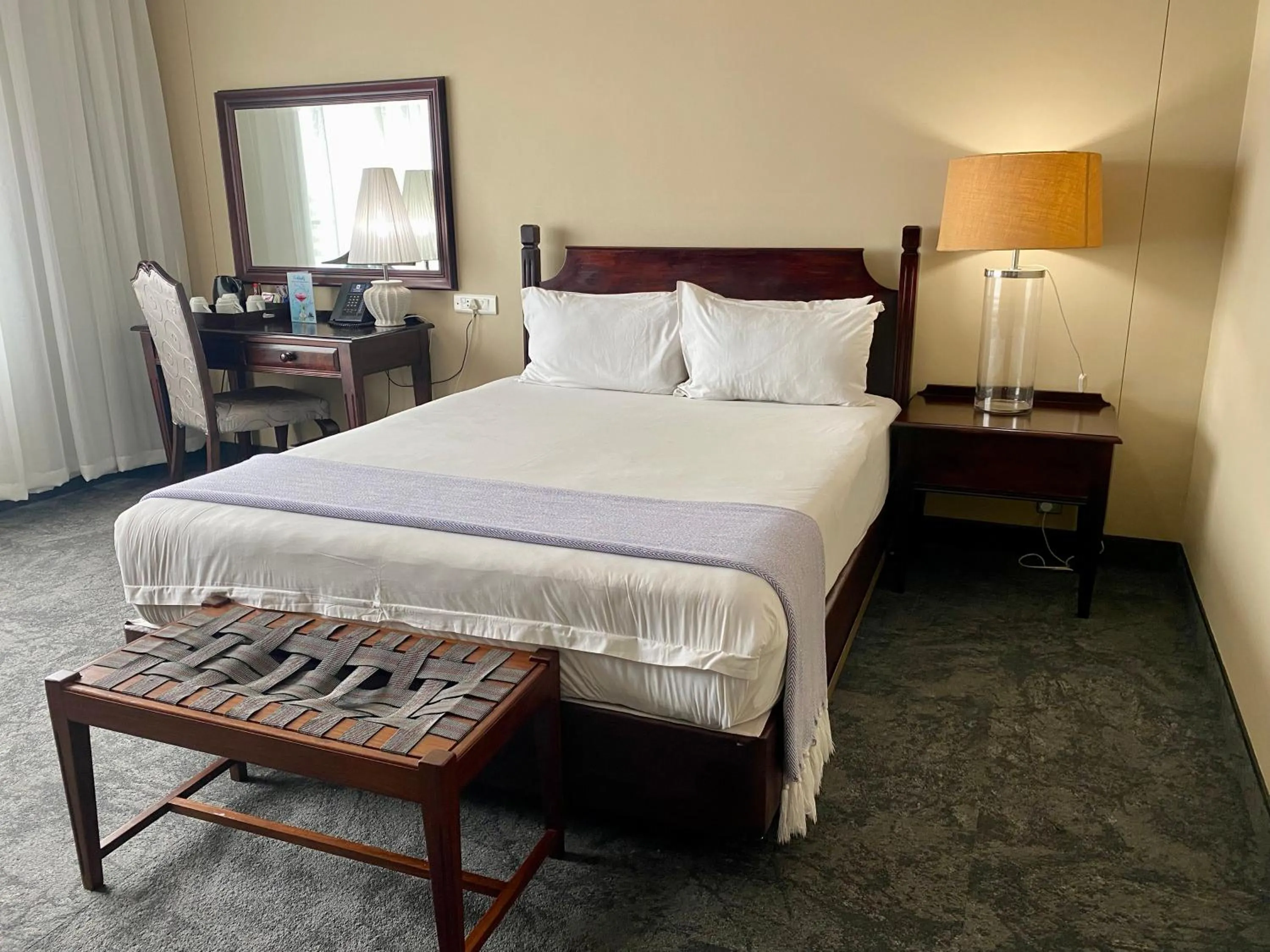 Bed in The Royal Hotel by Coastlands Hotels & Resorts