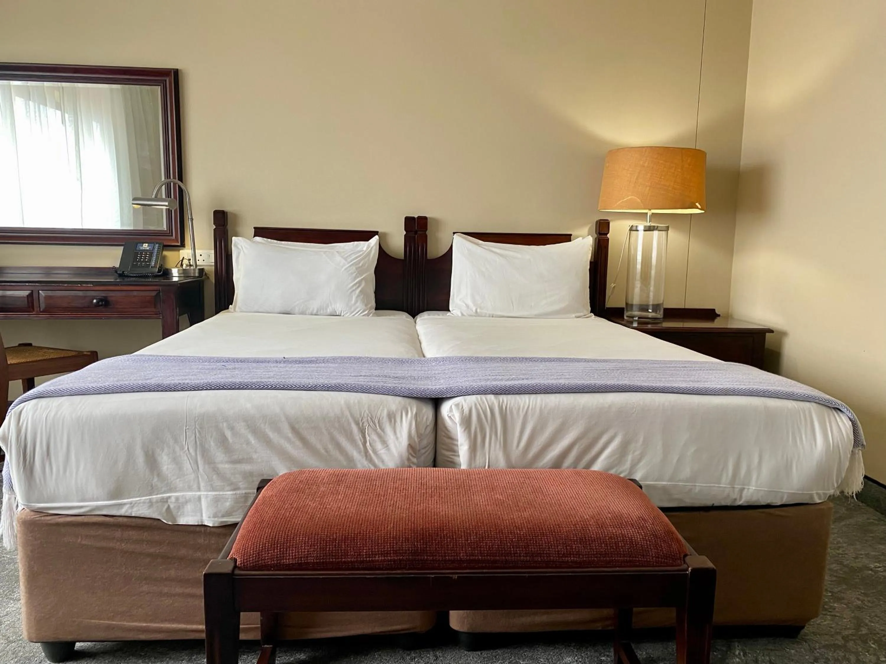 Bed in The Royal Hotel by Coastlands Hotels & Resorts