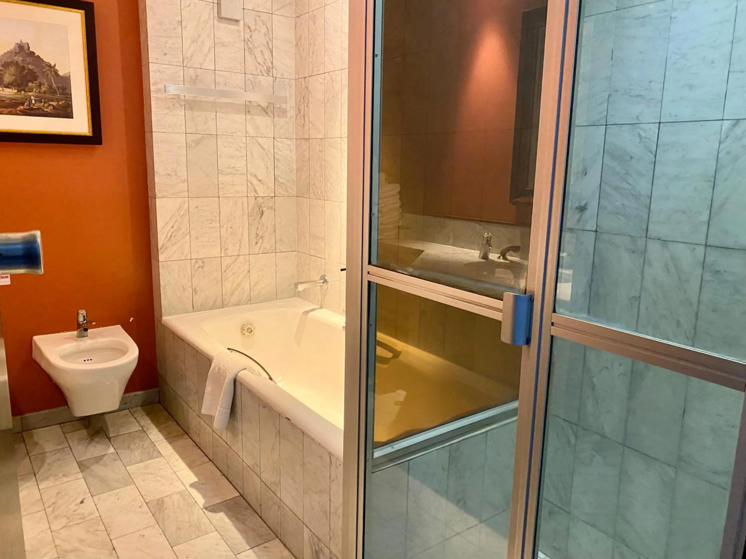 Shower in The Royal Hotel by Coastlands Hotels & Resorts