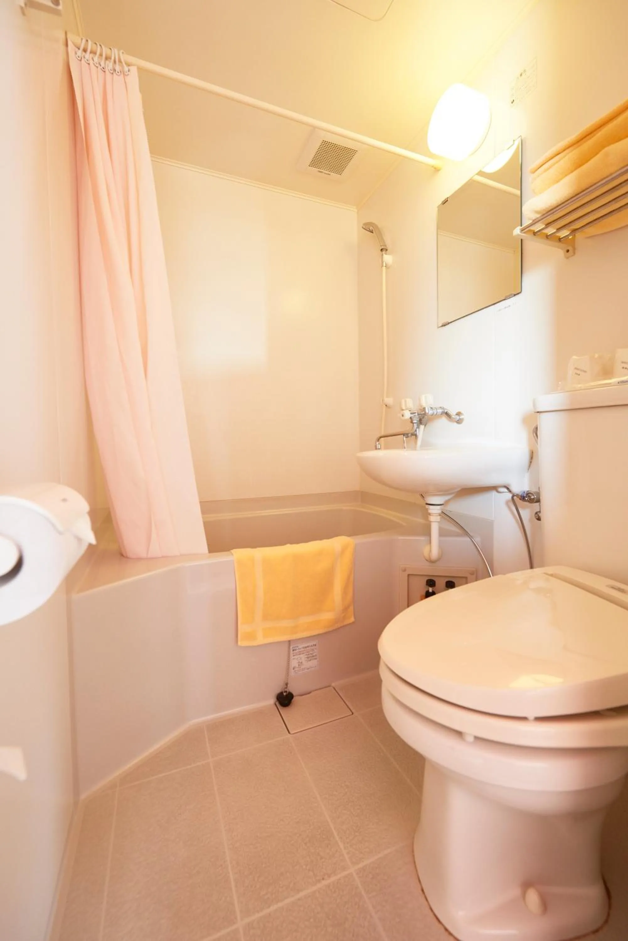 Decorative detail in Hotel Select Inn Sano-Ekimae