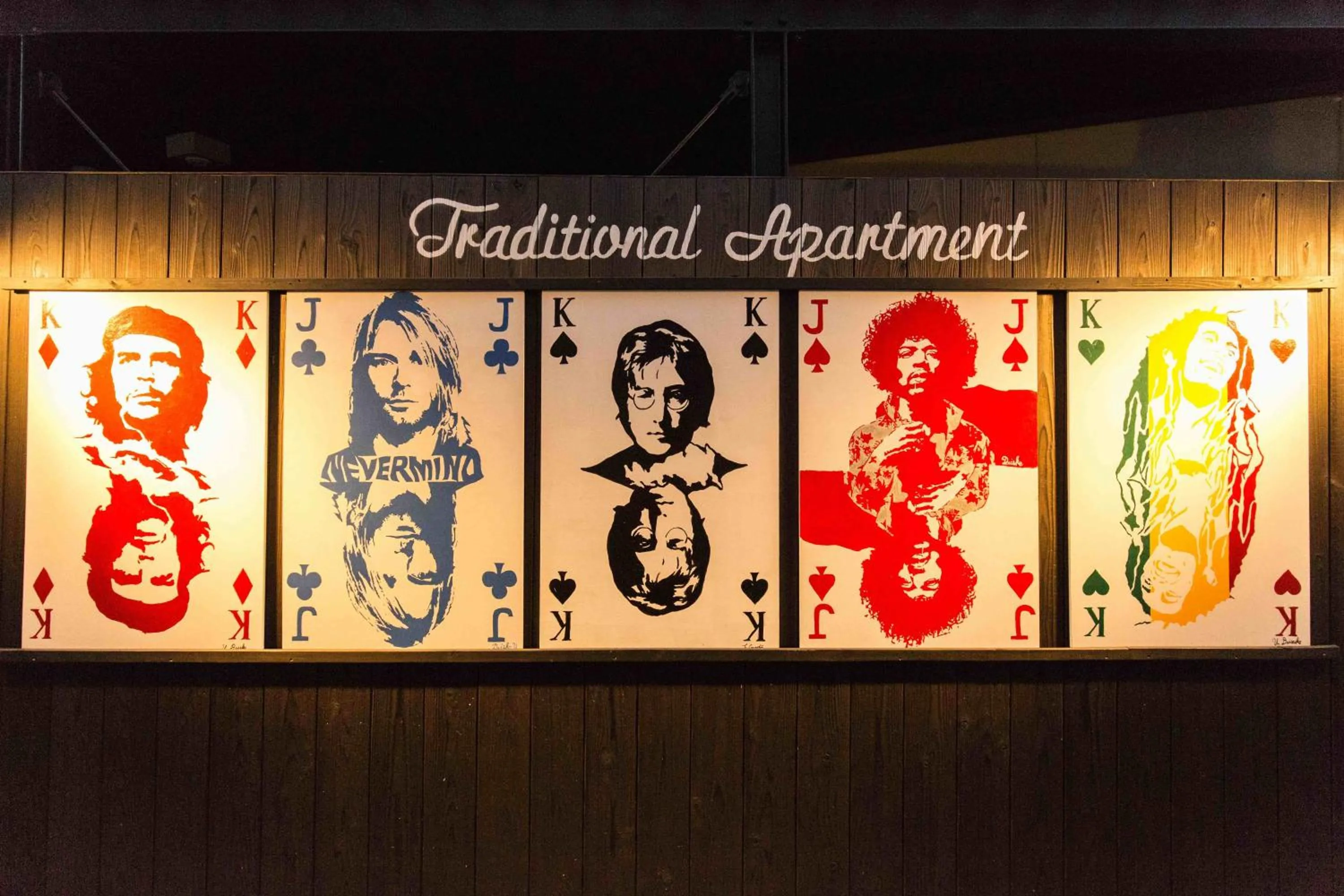 Property logo or sign in Traditional Apartment Takamatsu Guesthouse