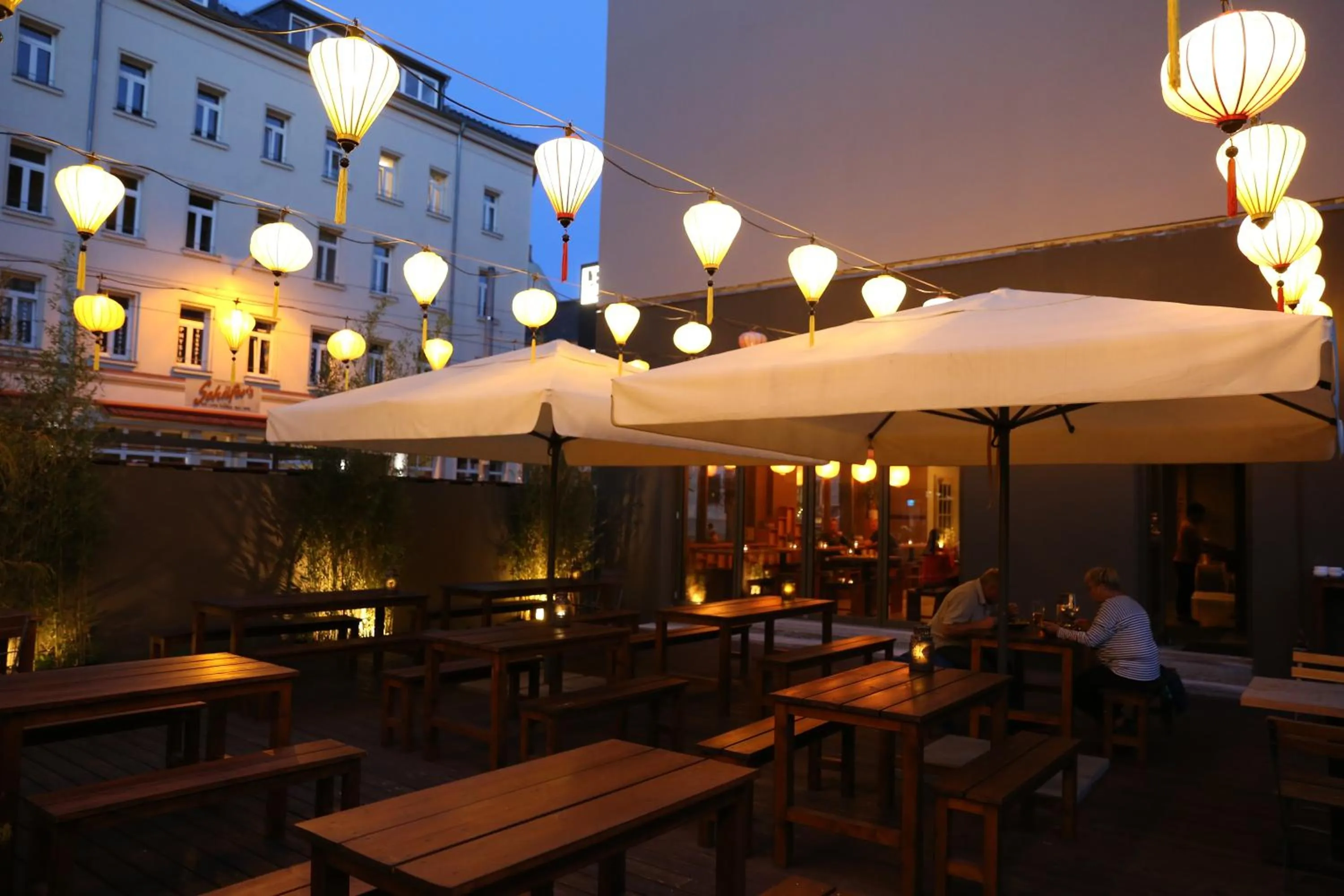 Restaurant/places to eat in Hotel de Saxe Leipzig