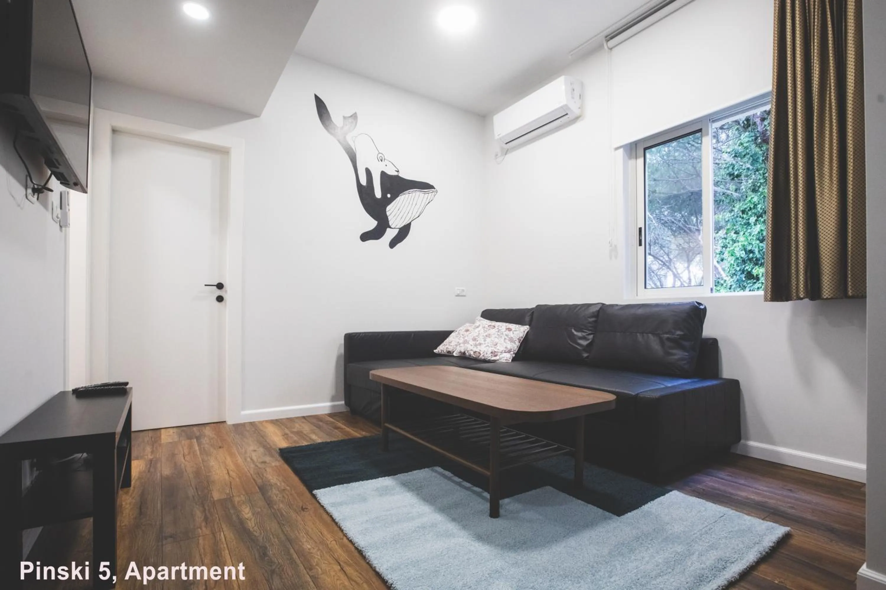 Living room in Carmel Boutique Apartments