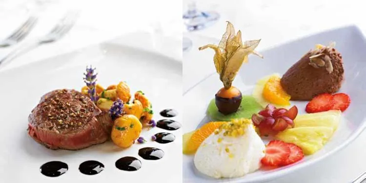 Food close-up in Consulat des Weins