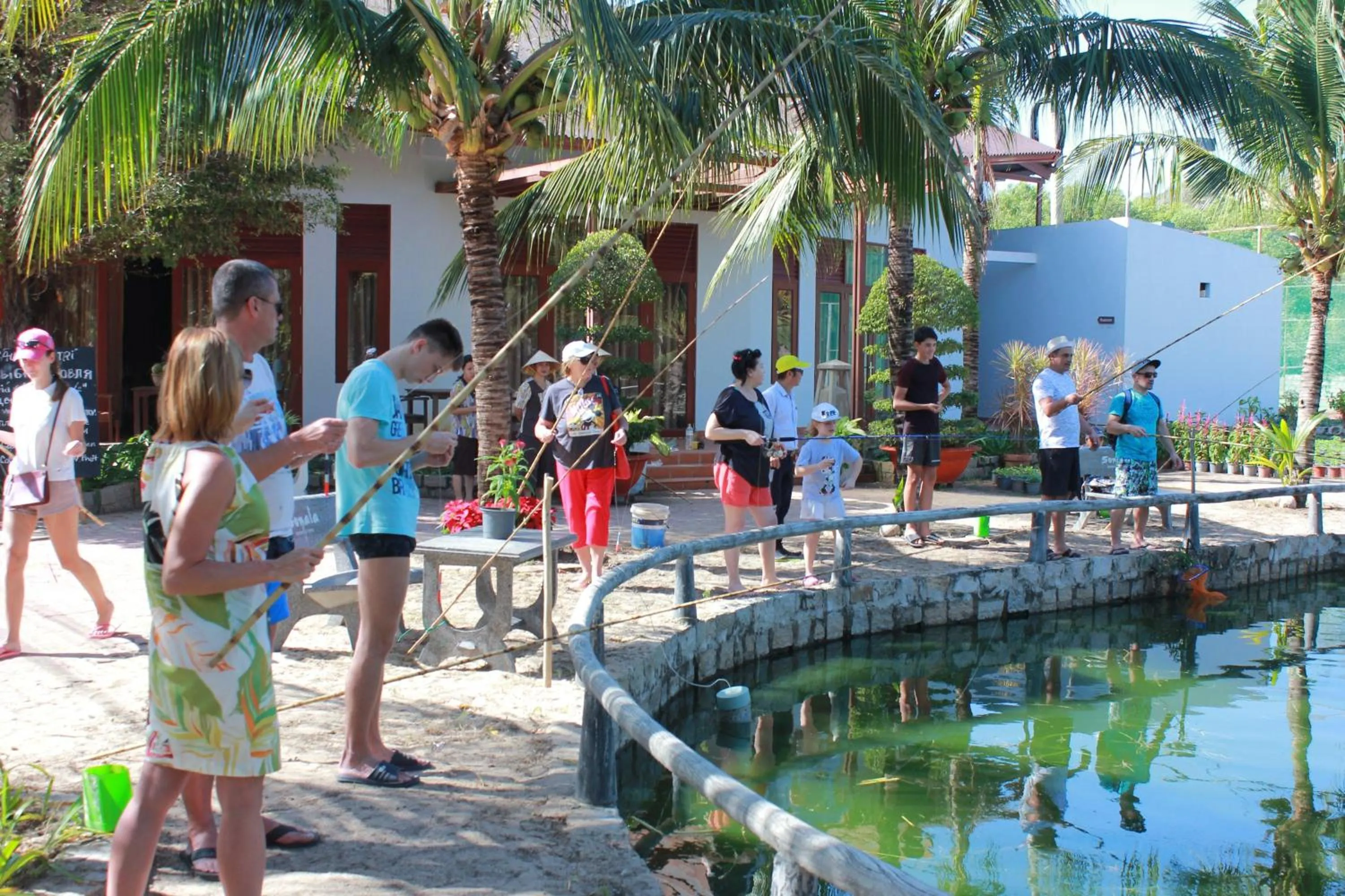 Fishing in Sonata Resort & Spa