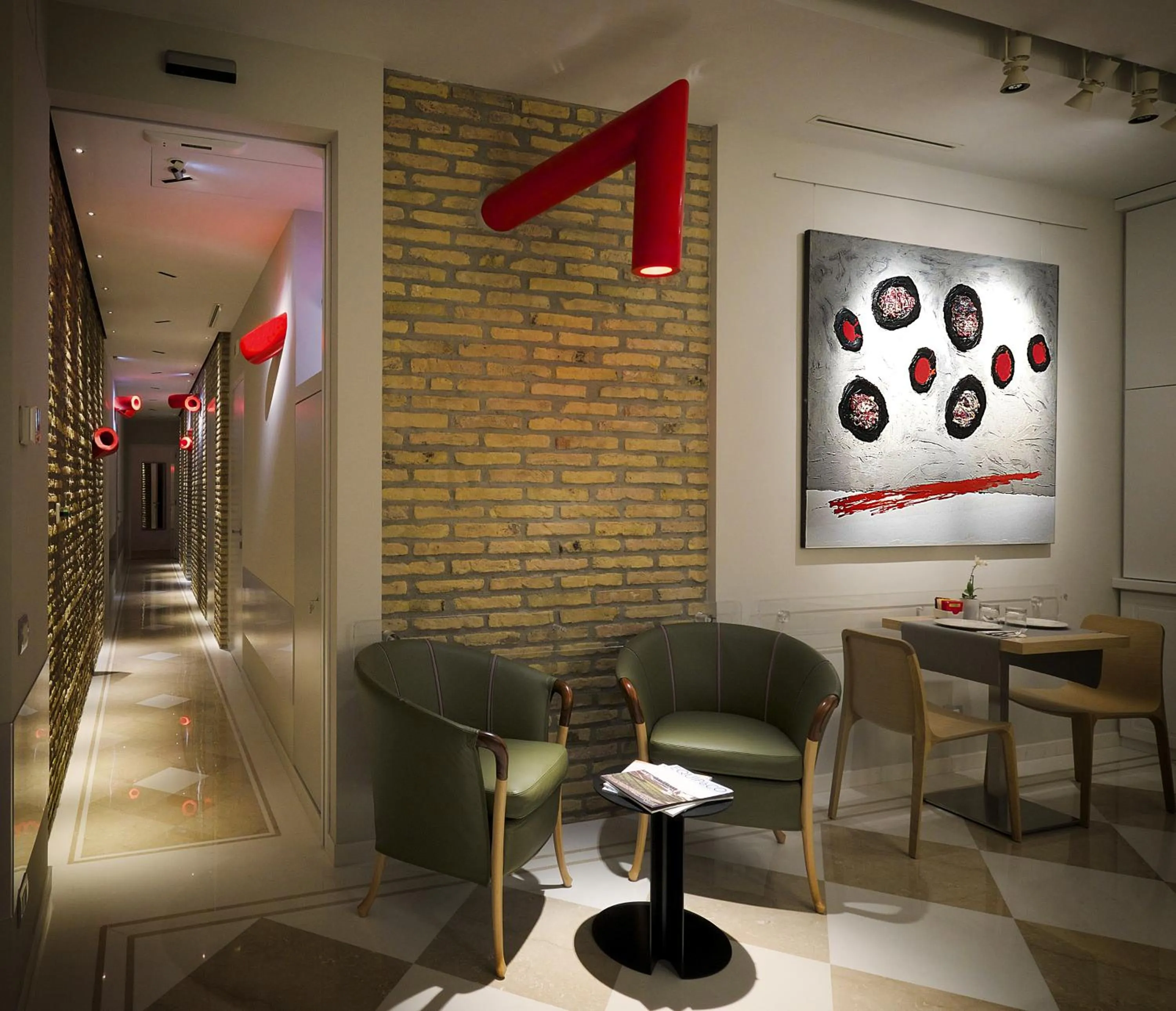 Lobby or reception in Navona Rooms