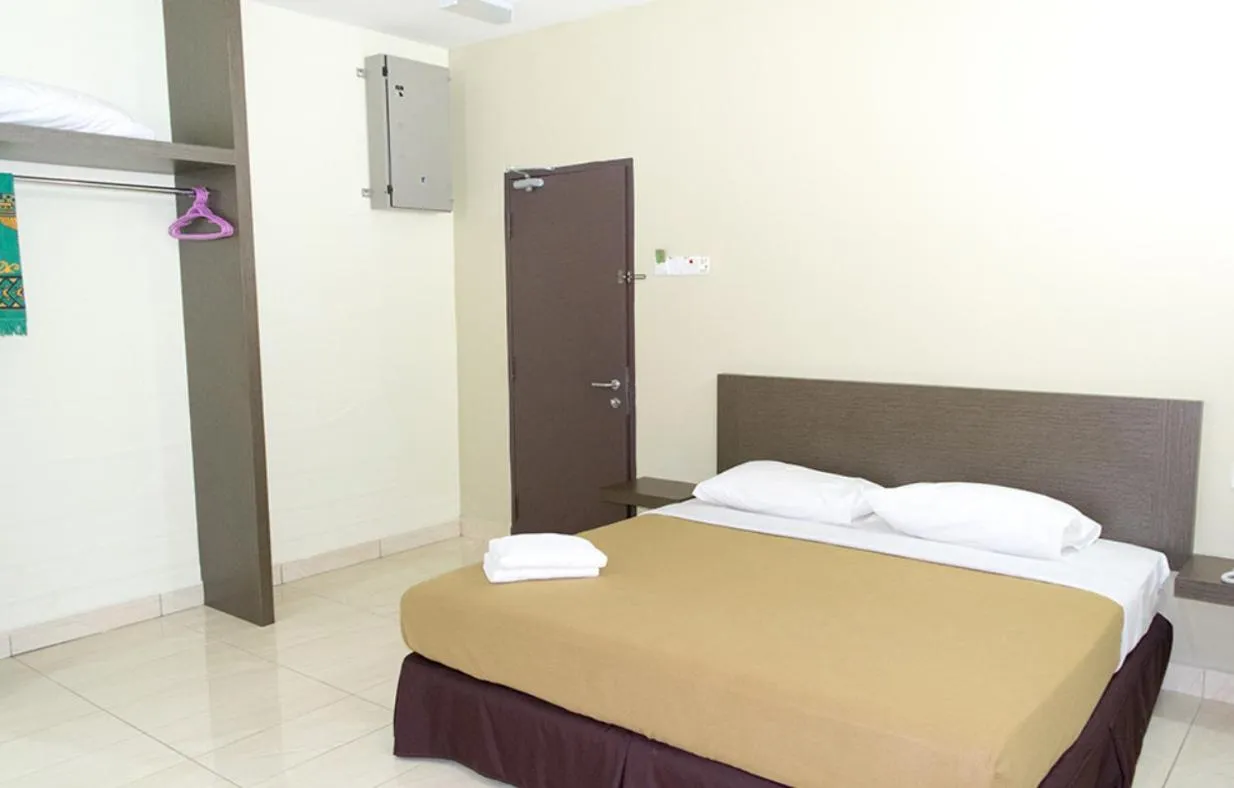 Bed in Hotel Darulaman Jitra