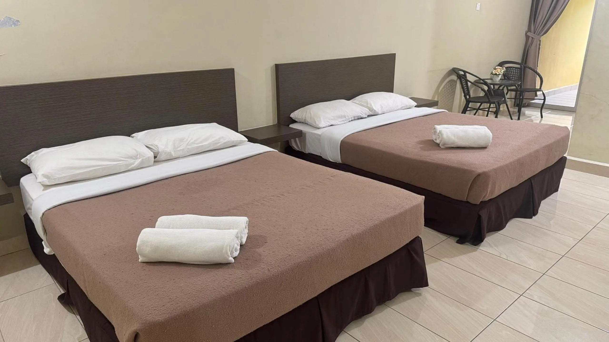 Bed in Hotel Darulaman Jitra