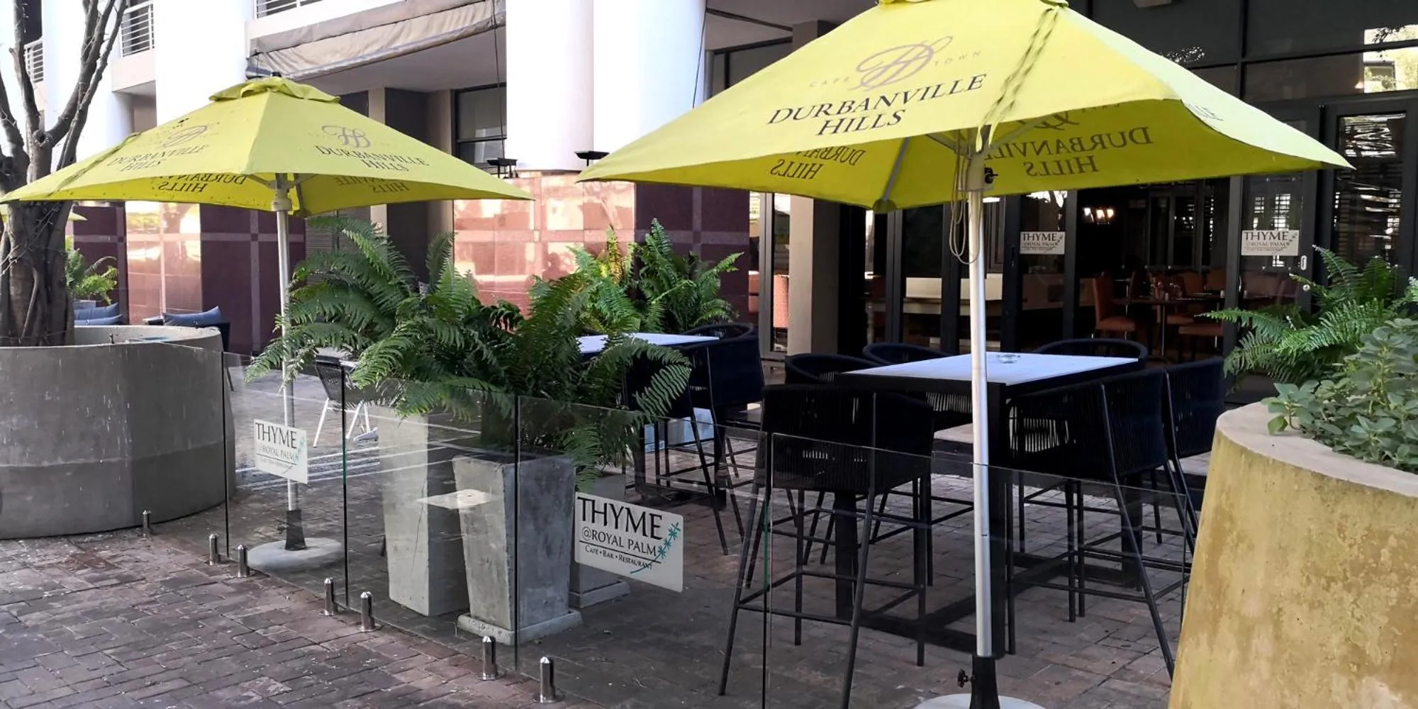 Patio in Royal Palm Hotel