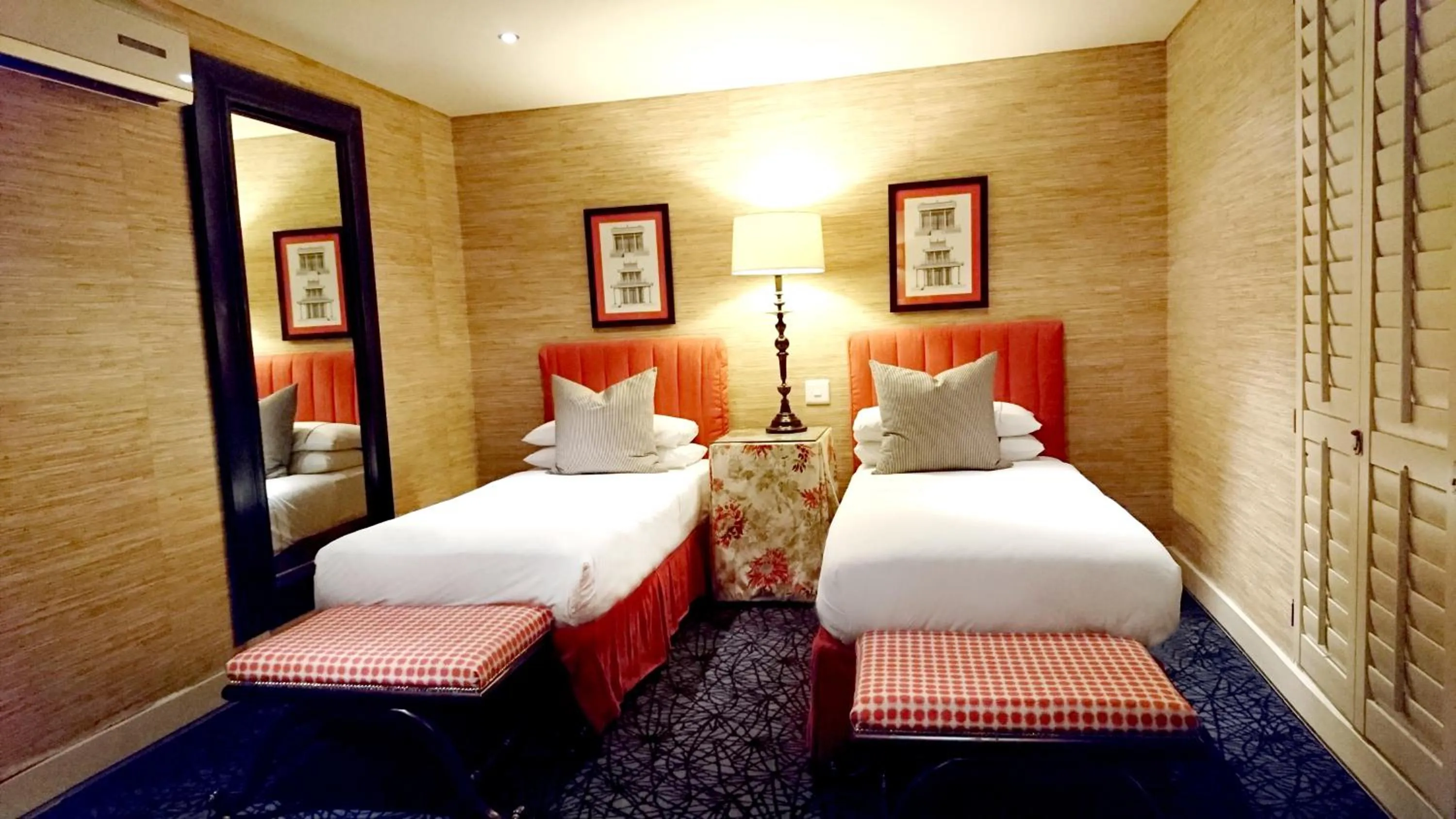 Bed in Royal Palm Hotel