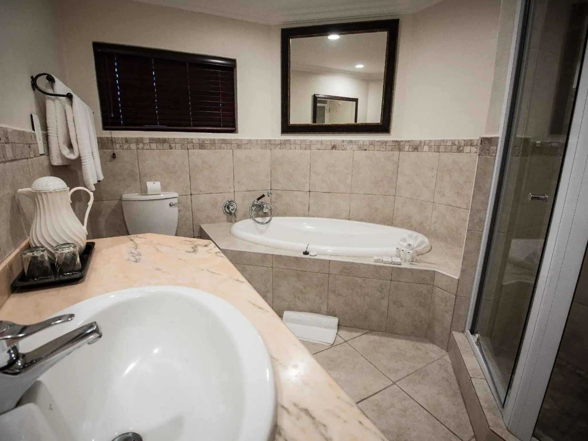 Shower in Selborne Golf Estate, Hotel & Spa
