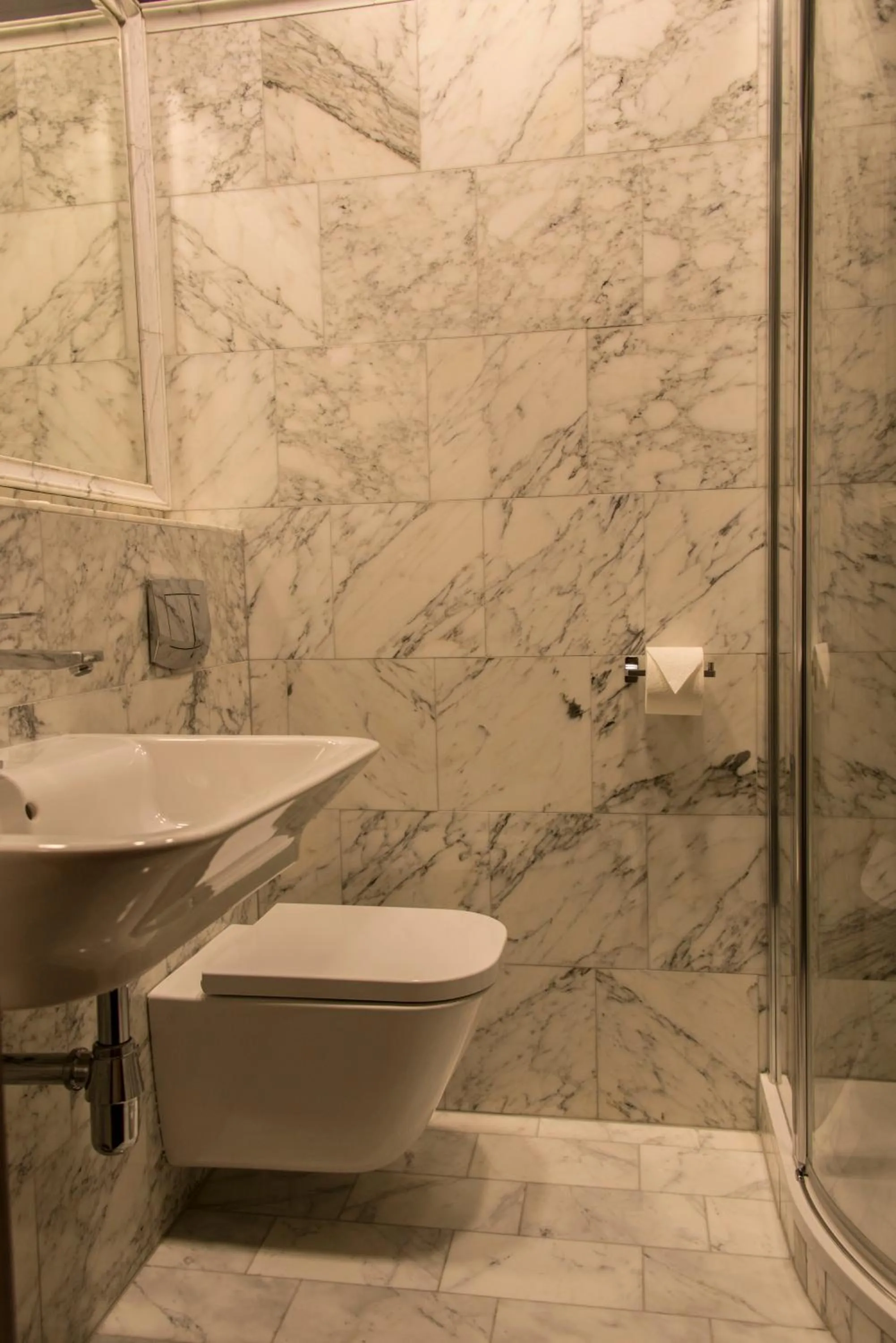 Bathroom in Hotel Retro B.A. Zientarski