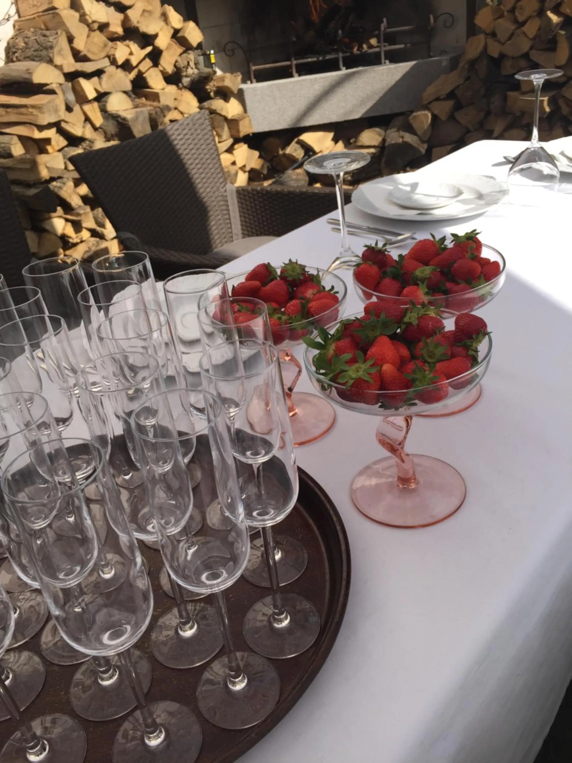 Patio in Hotel Retro B.A. Zientarski