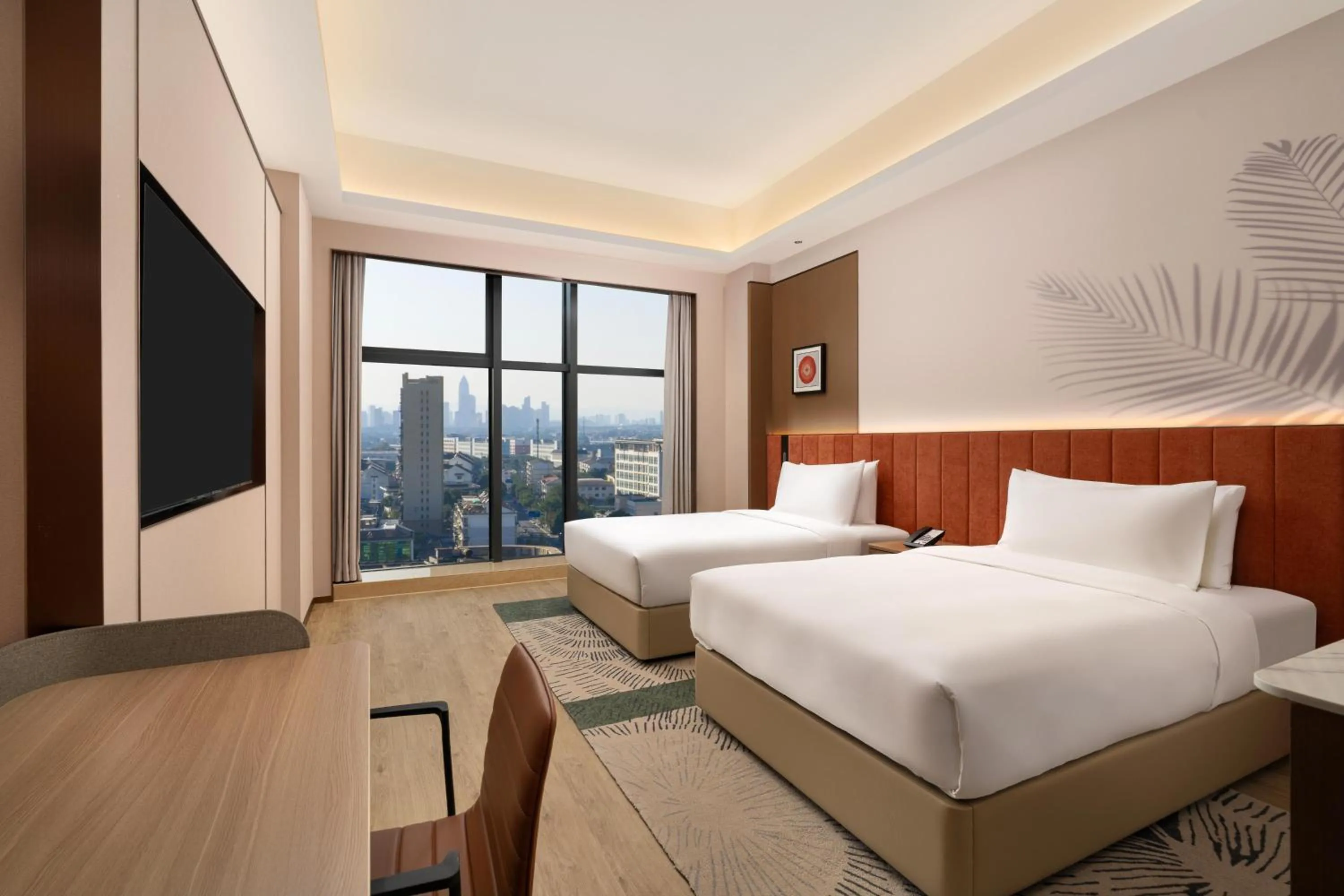 Bed in Hilton Garden Inn Shaoxing Yuecheng South