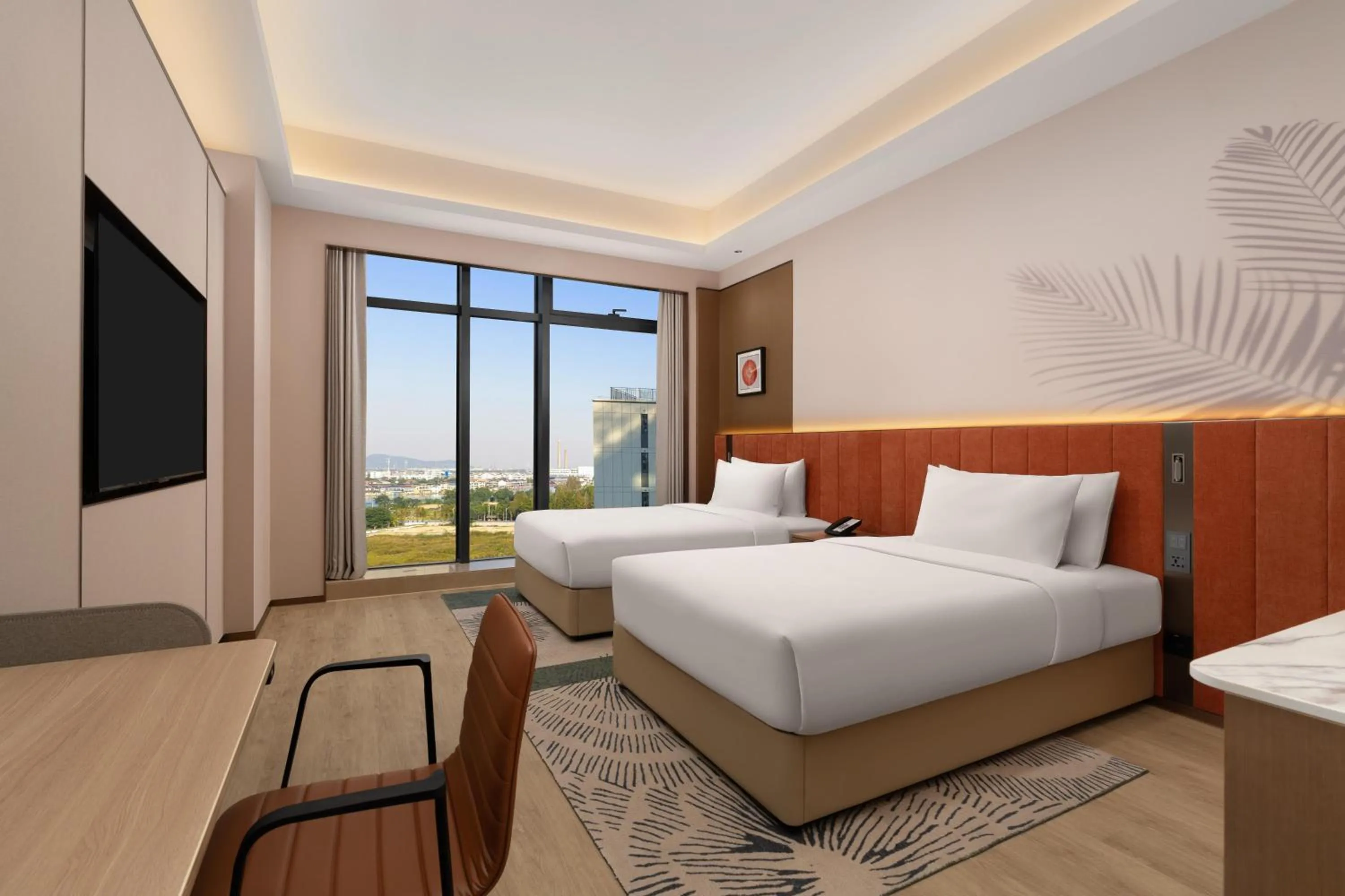 Bed in Hilton Garden Inn Shaoxing Yuecheng South