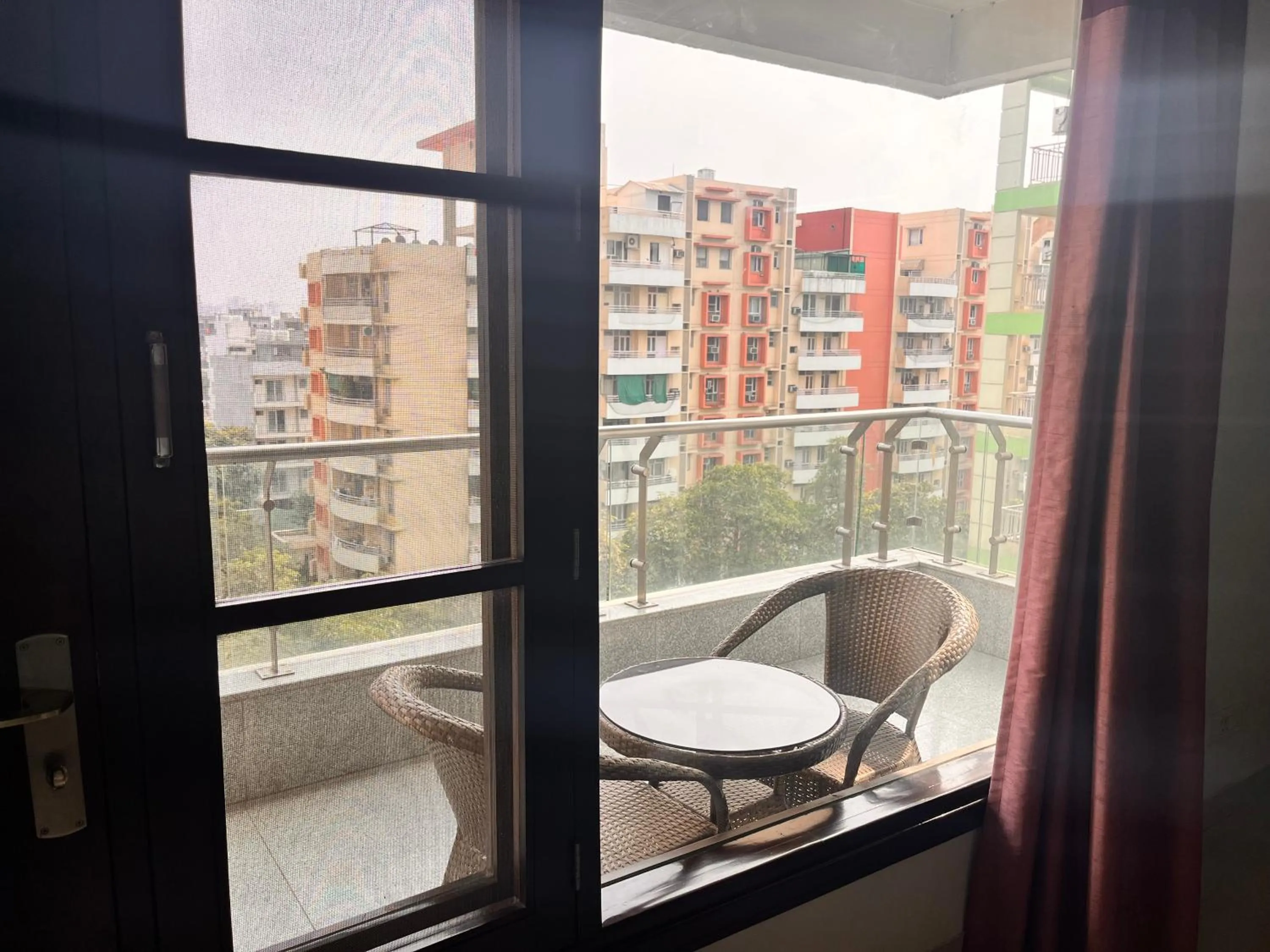 Balcony/Terrace in Gazebo Inn & Suites Medanta