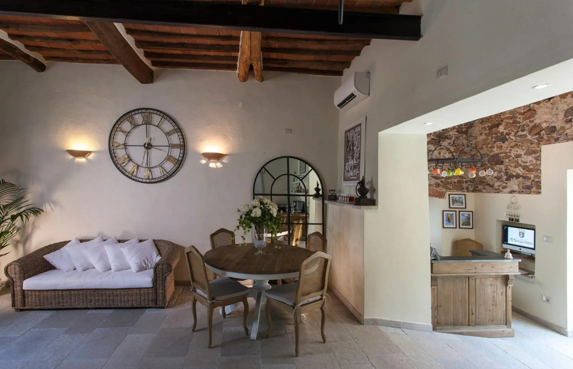 Lounge or bar in B&B Il Casale di Monserrato