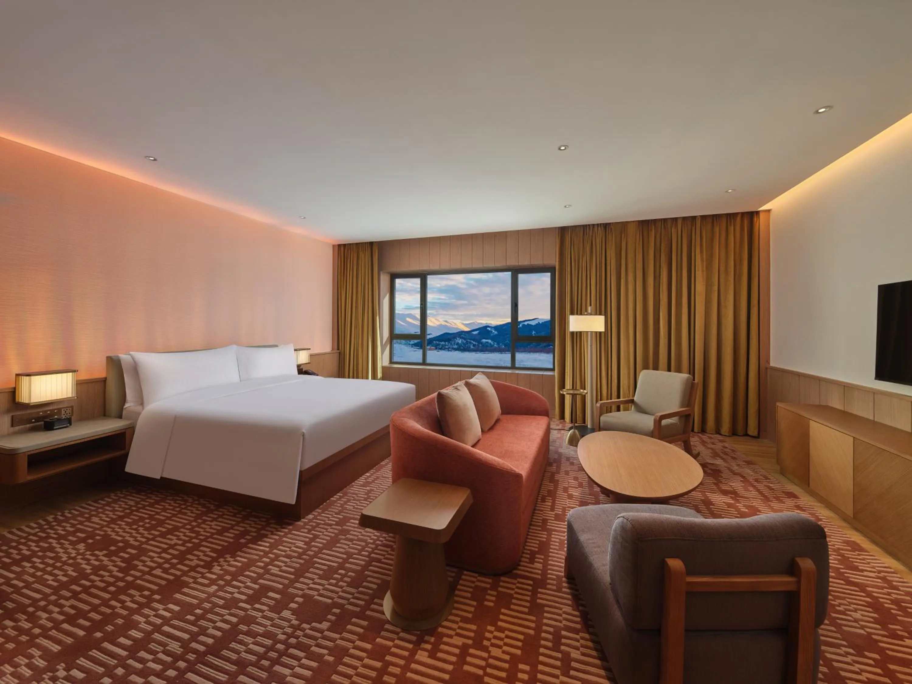 Living room, Bed in Hilton Altay Hemu