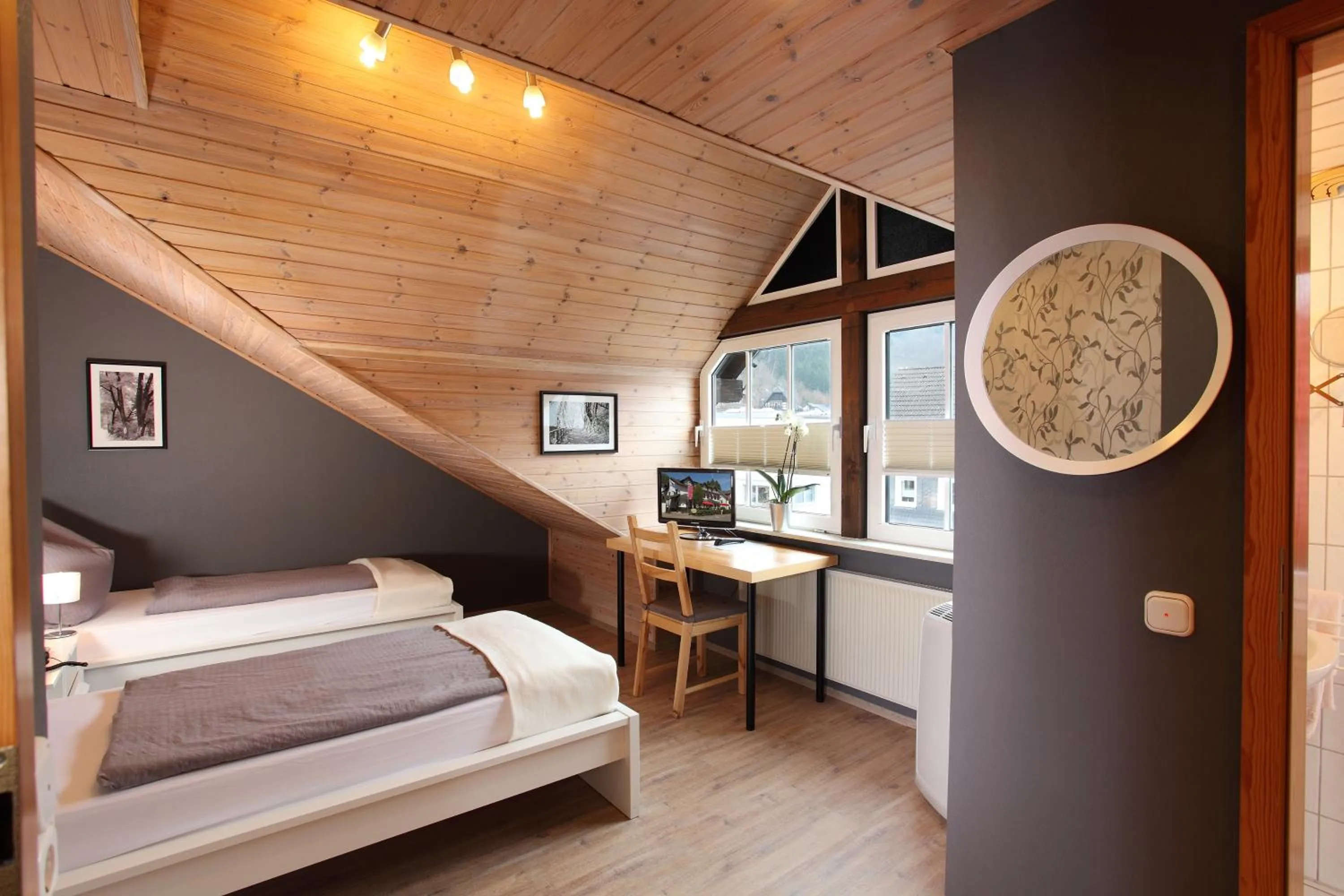 Photo of the whole room, Bed in Gasthaus Mester