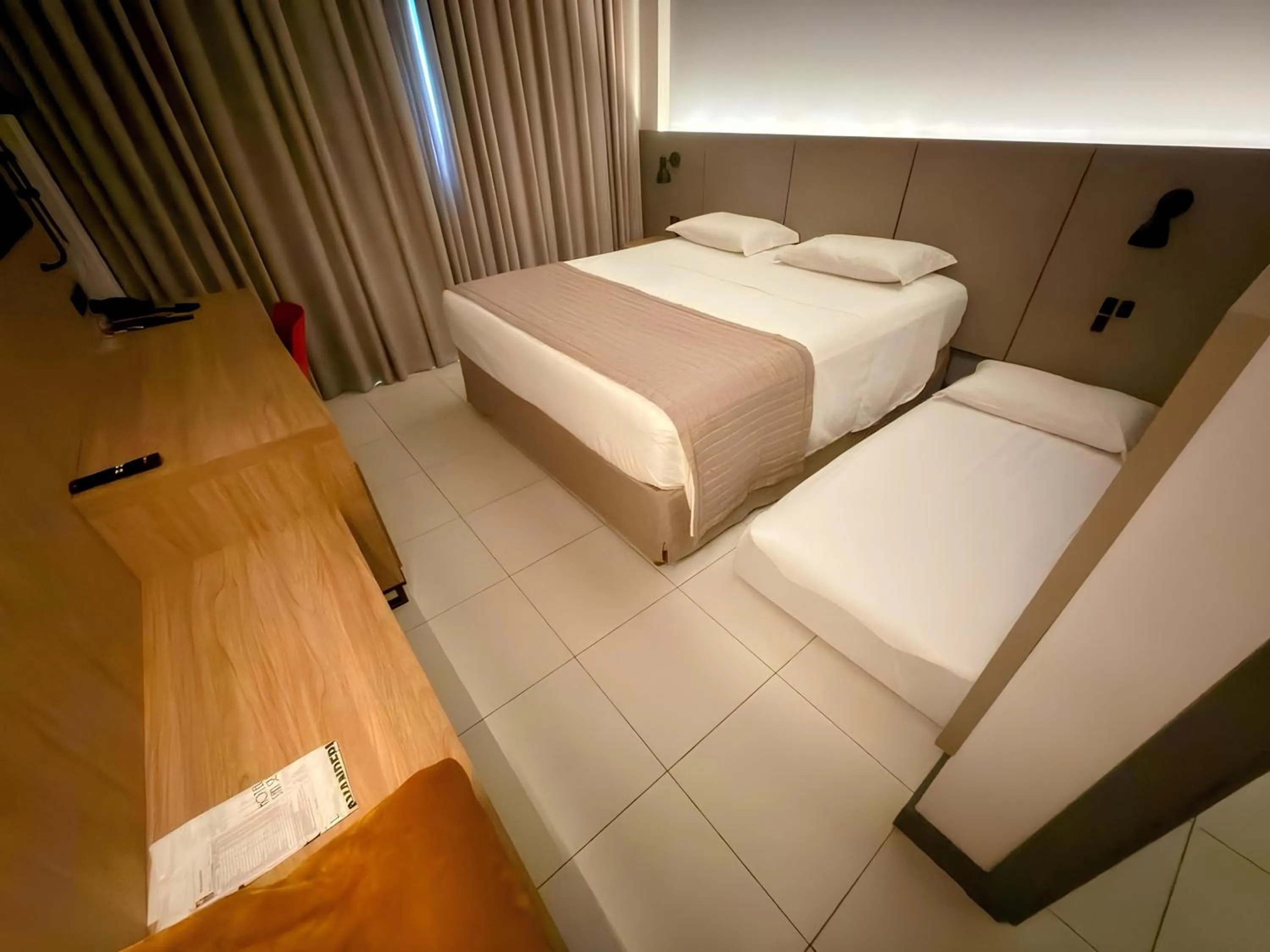 Bed in Art Hotel