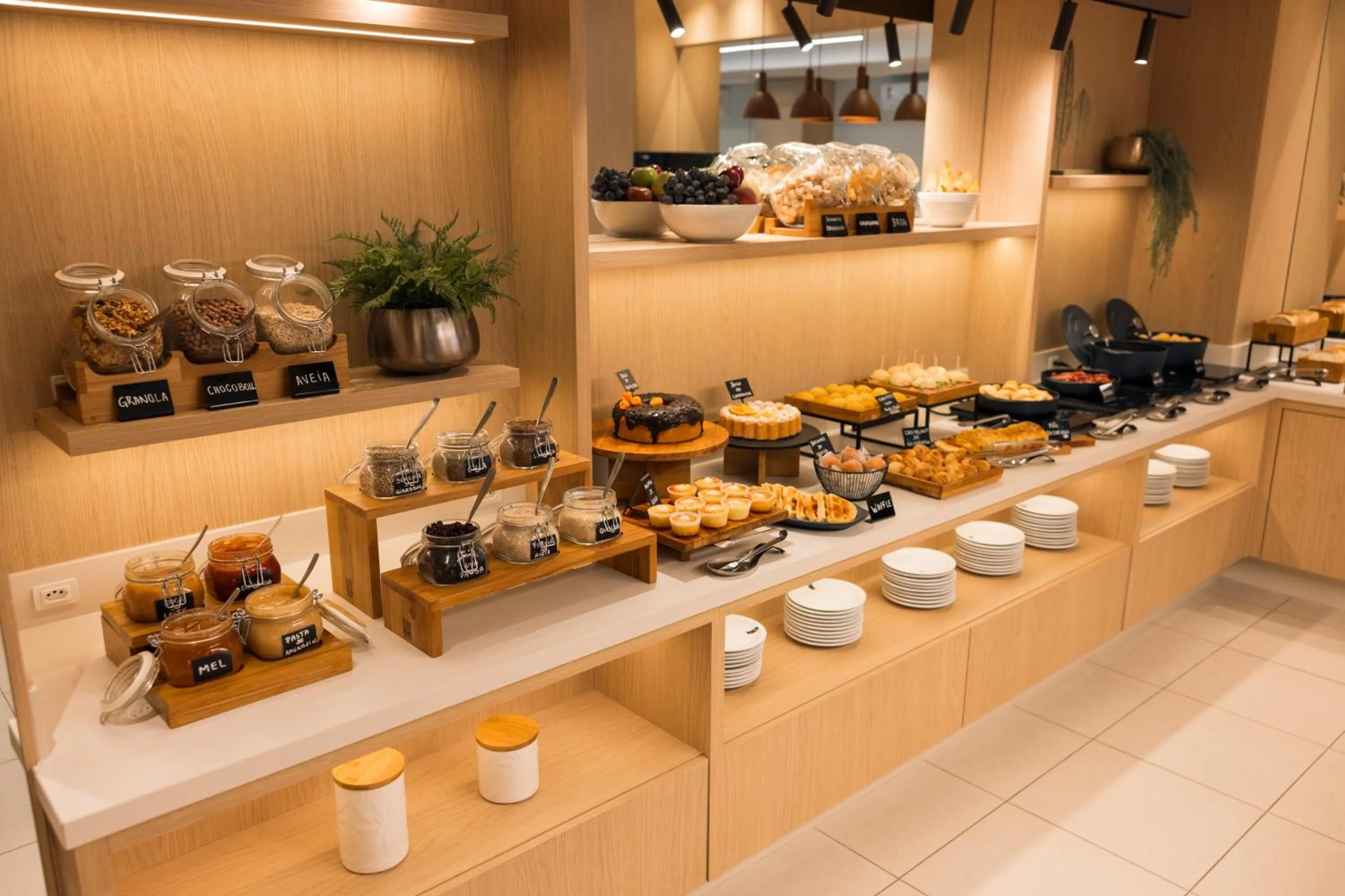 Buffet breakfast in Art Hotel