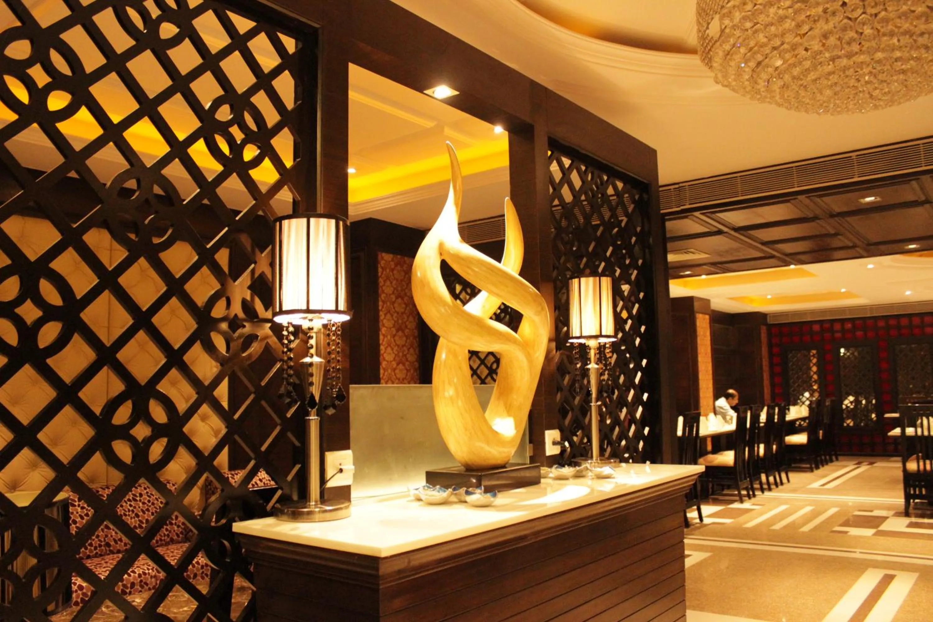 Decorative detail in Hotel La Abode