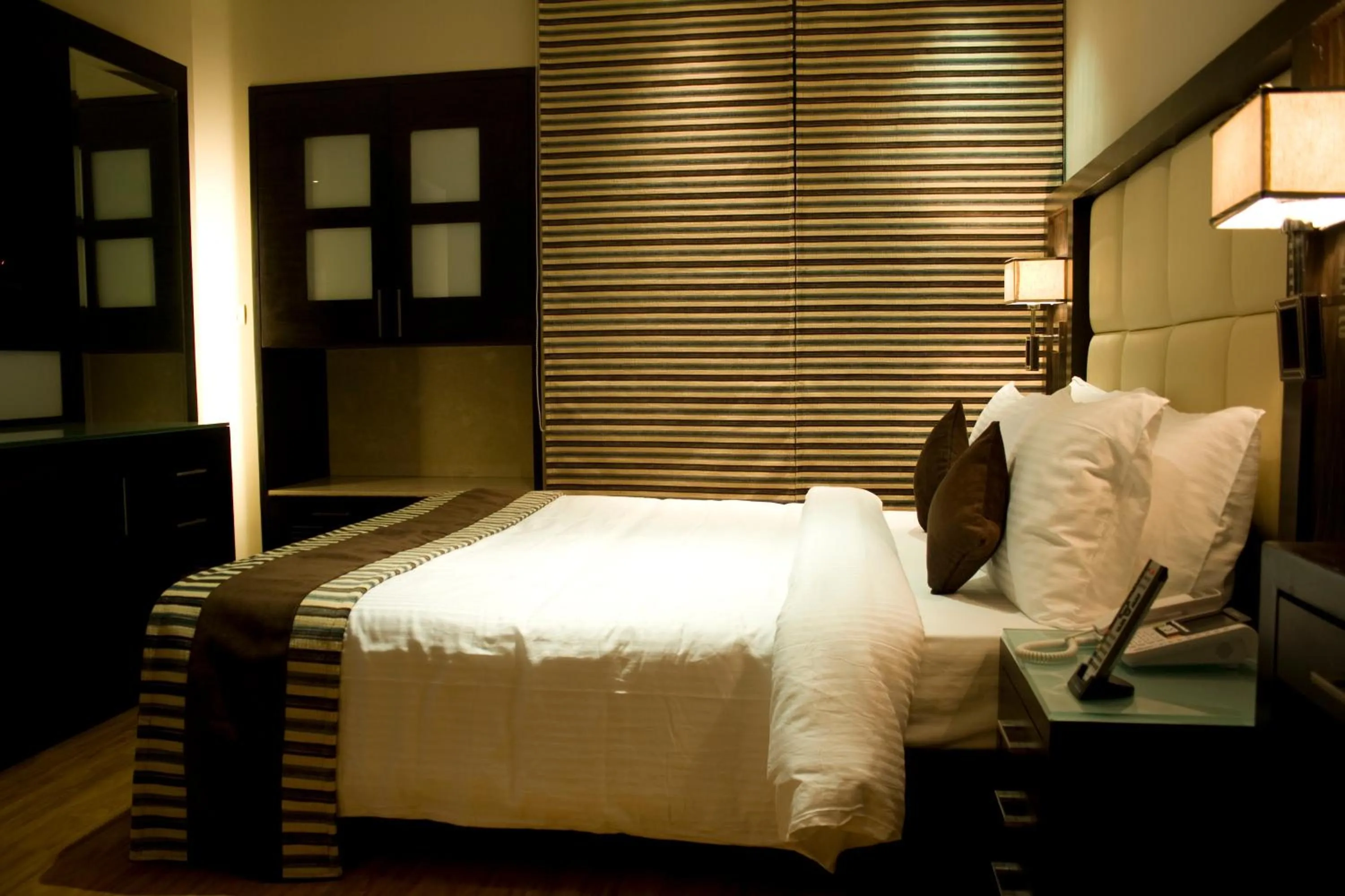 Bed in Hotel La Abode