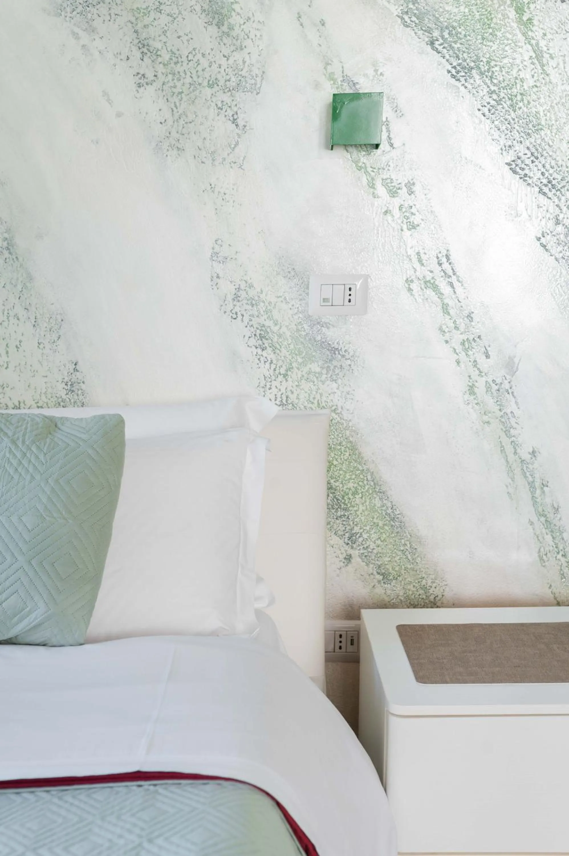 Decorative detail in Rione Monti Suites