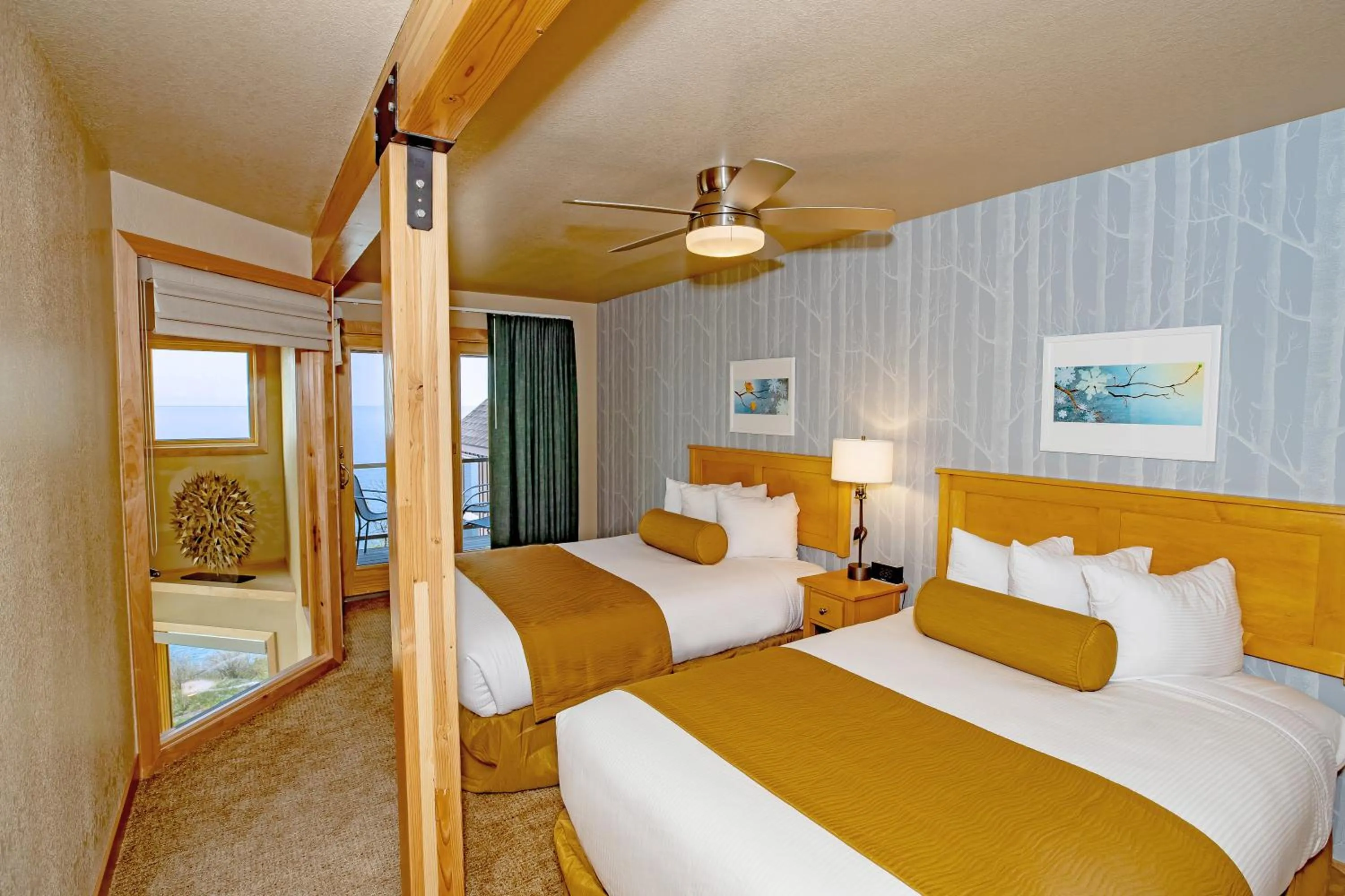 Bed in Surfside on Lake Superior