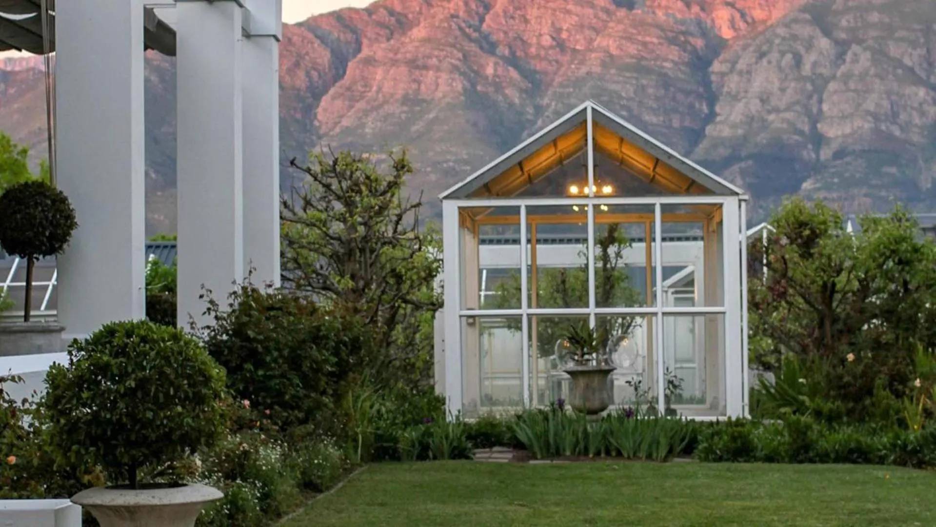 Property building in Le Franschhoek Hotel & Spa by Dream Resorts