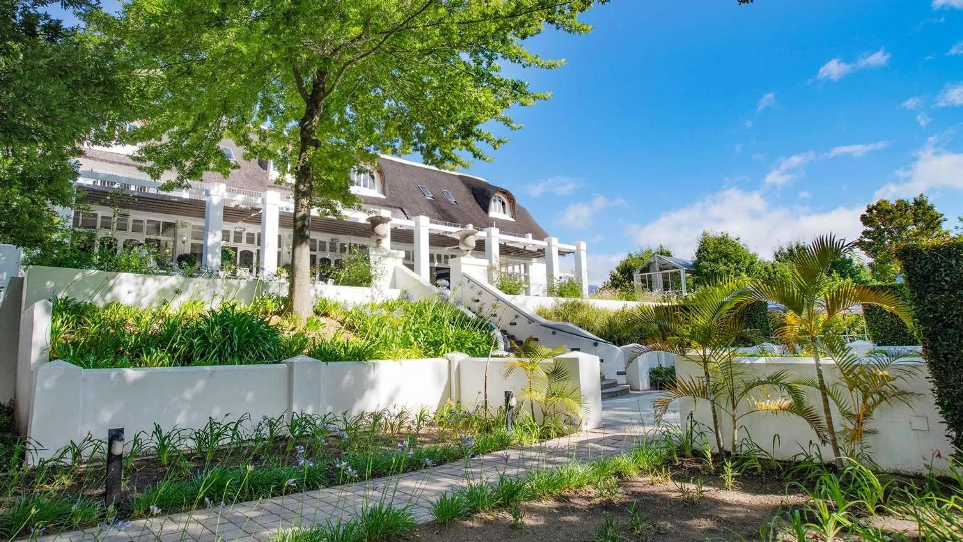 Property building in Le Franschhoek Hotel & Spa by Dream Resorts