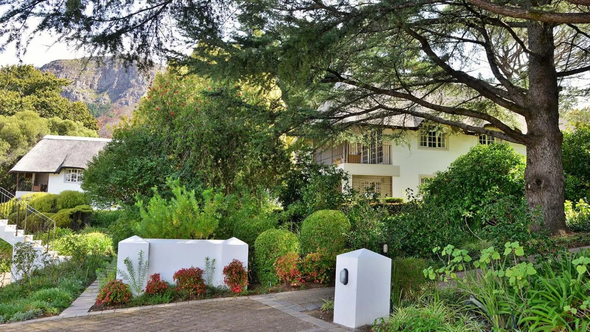 Property building in Le Franschhoek Hotel & Spa by Dream Resorts