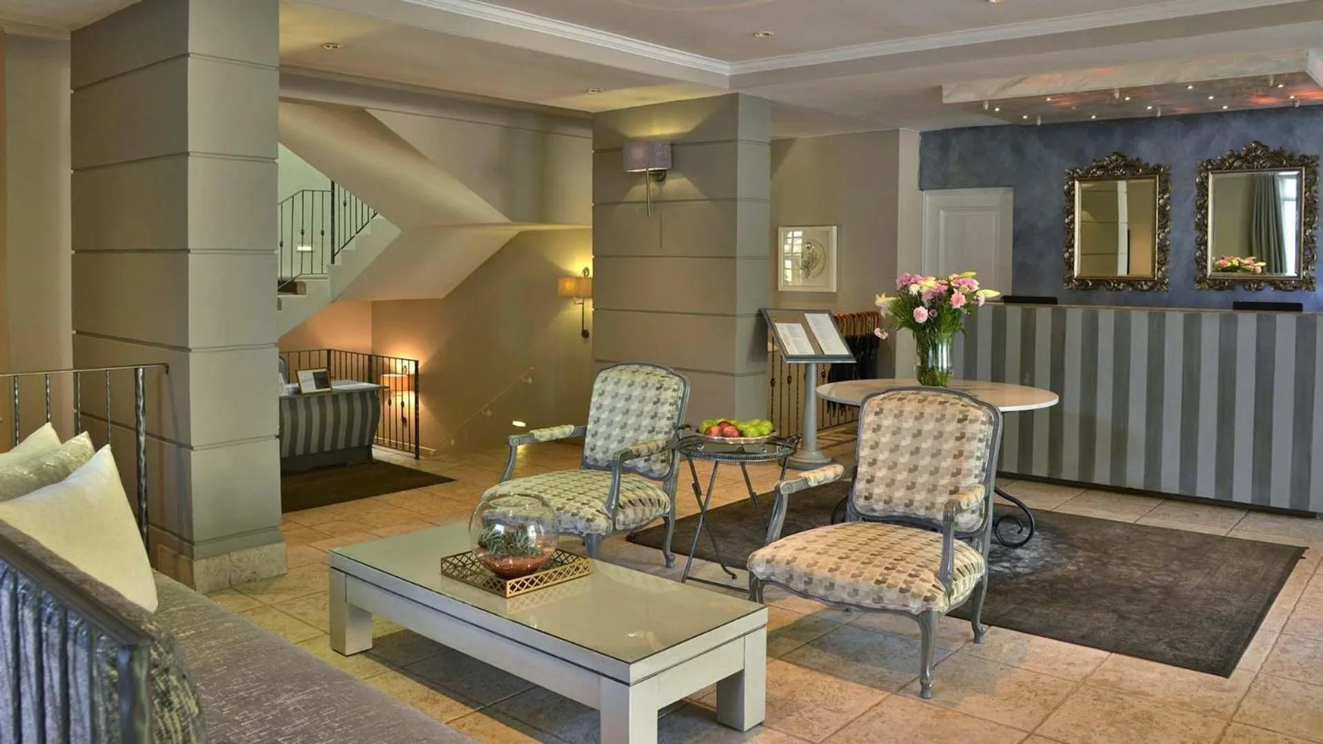 Lobby or reception in Le Franschhoek Hotel & Spa by Dream Resorts