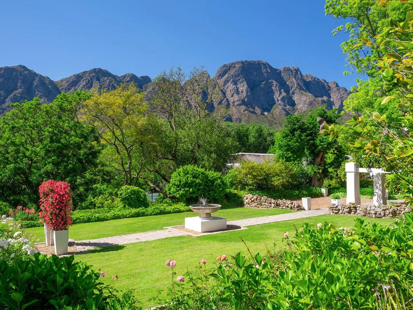 Natural landscape in Le Franschhoek Hotel & Spa by Dream Resorts
