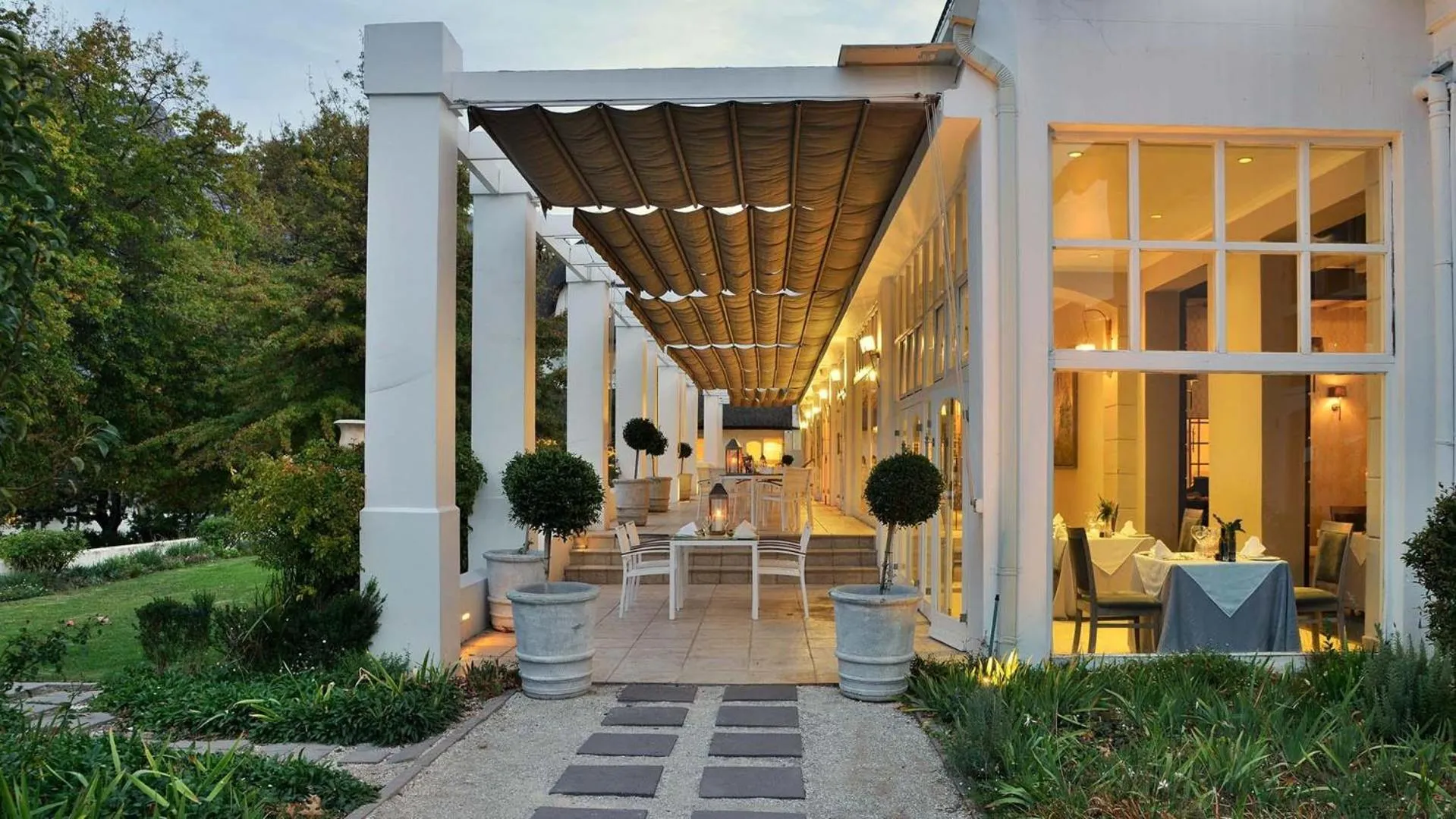 Property building in Le Franschhoek Hotel & Spa by Dream Resorts