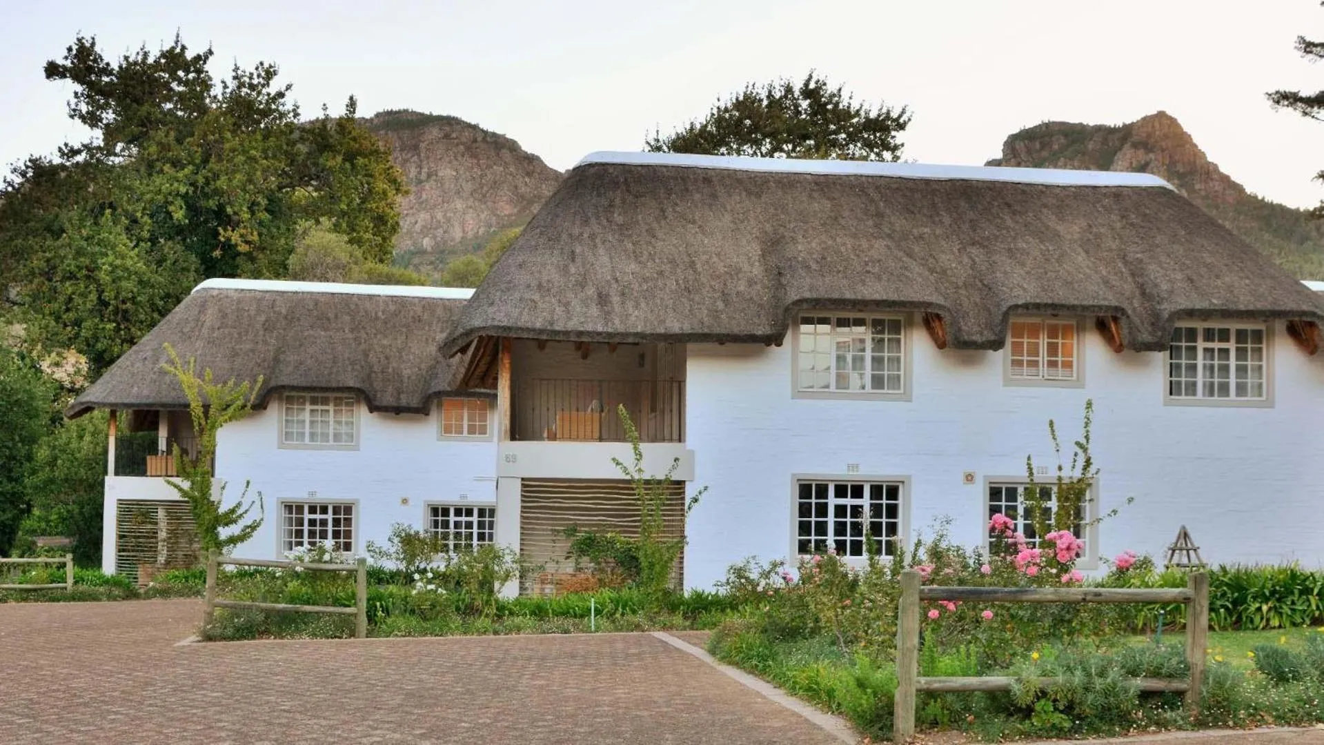 Property building in Le Franschhoek Hotel & Spa by Dream Resorts