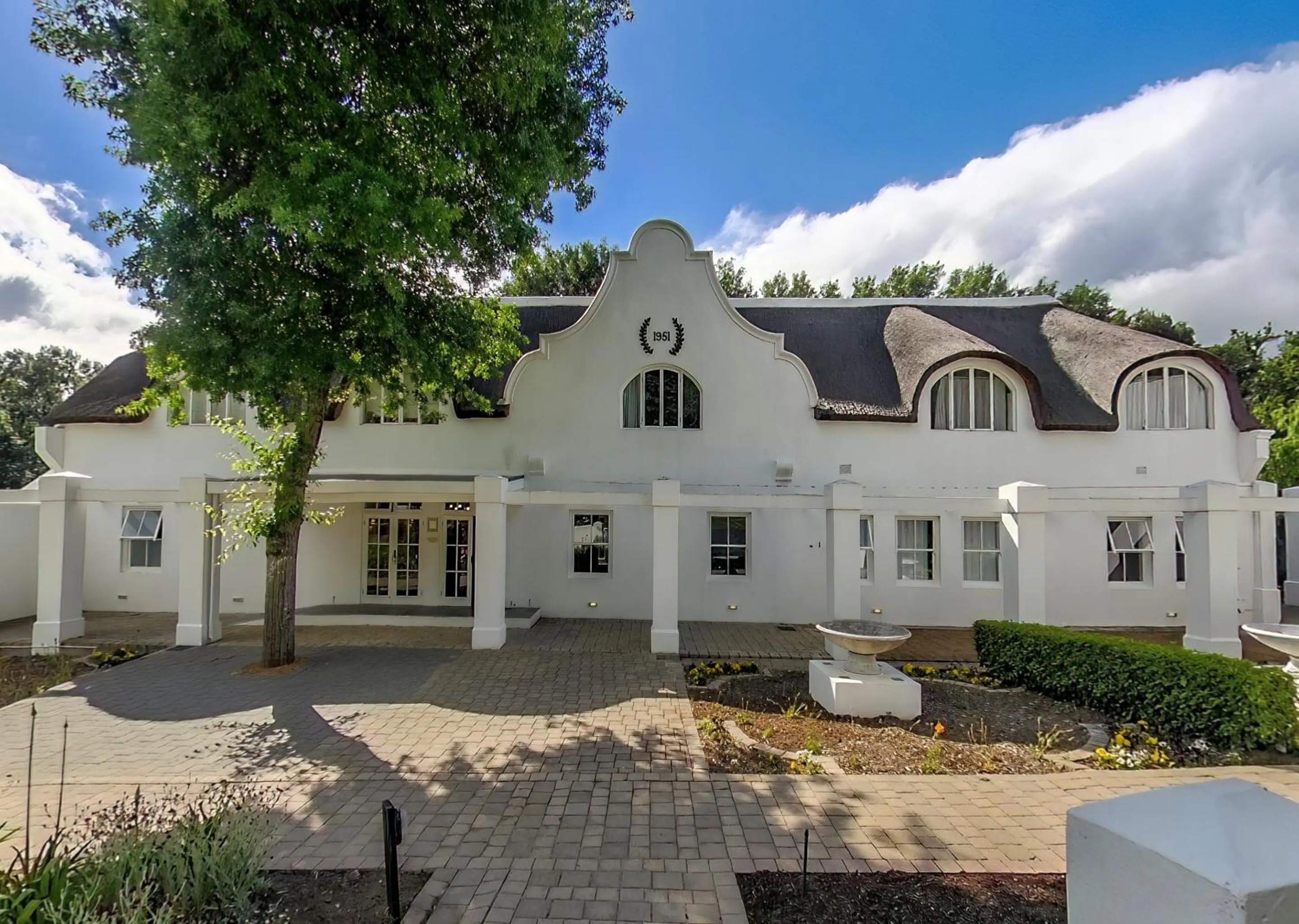 Property building in Le Franschhoek Hotel & Spa by Dream Resorts